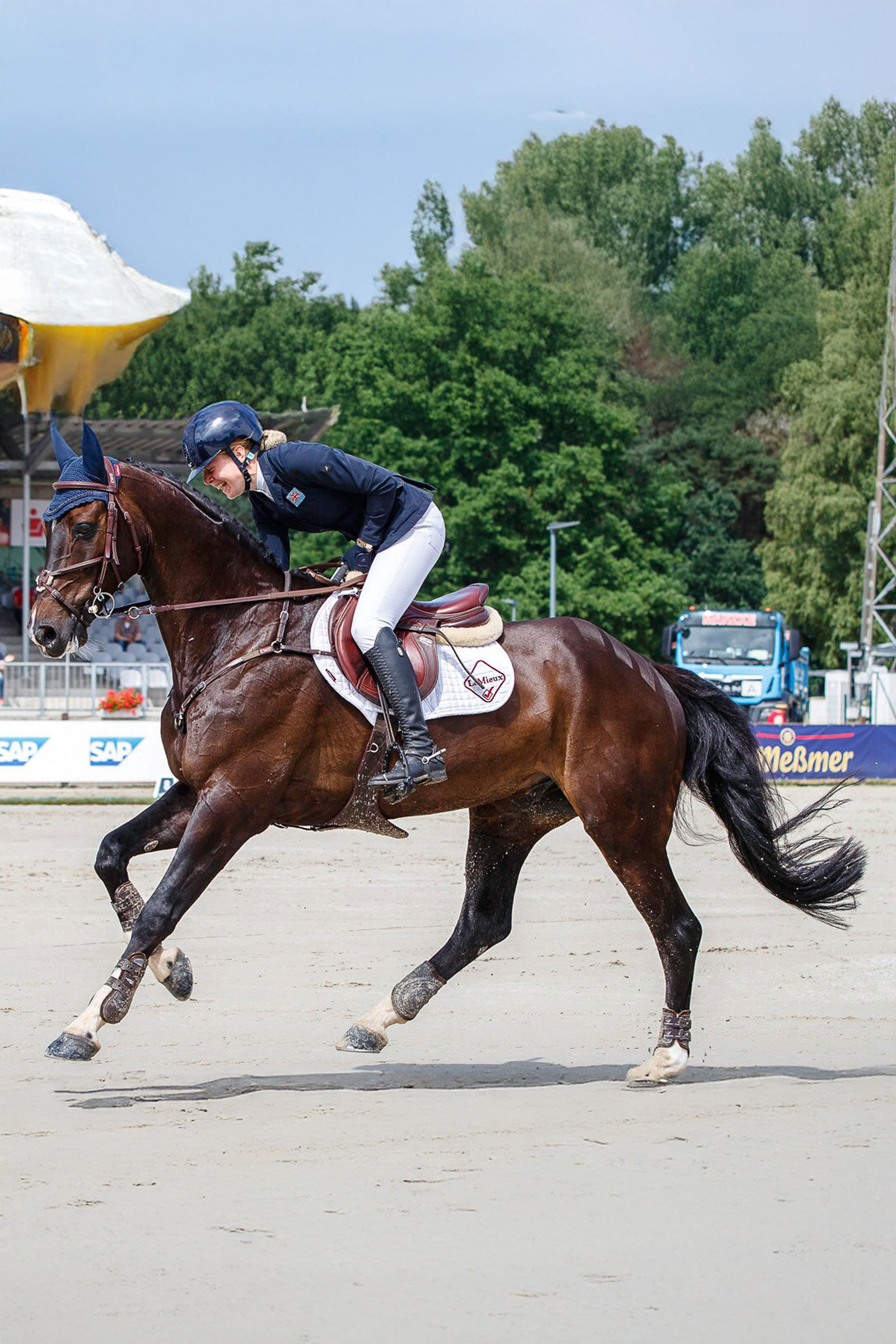 LeMieux CC Bomulls Allroundschabrak