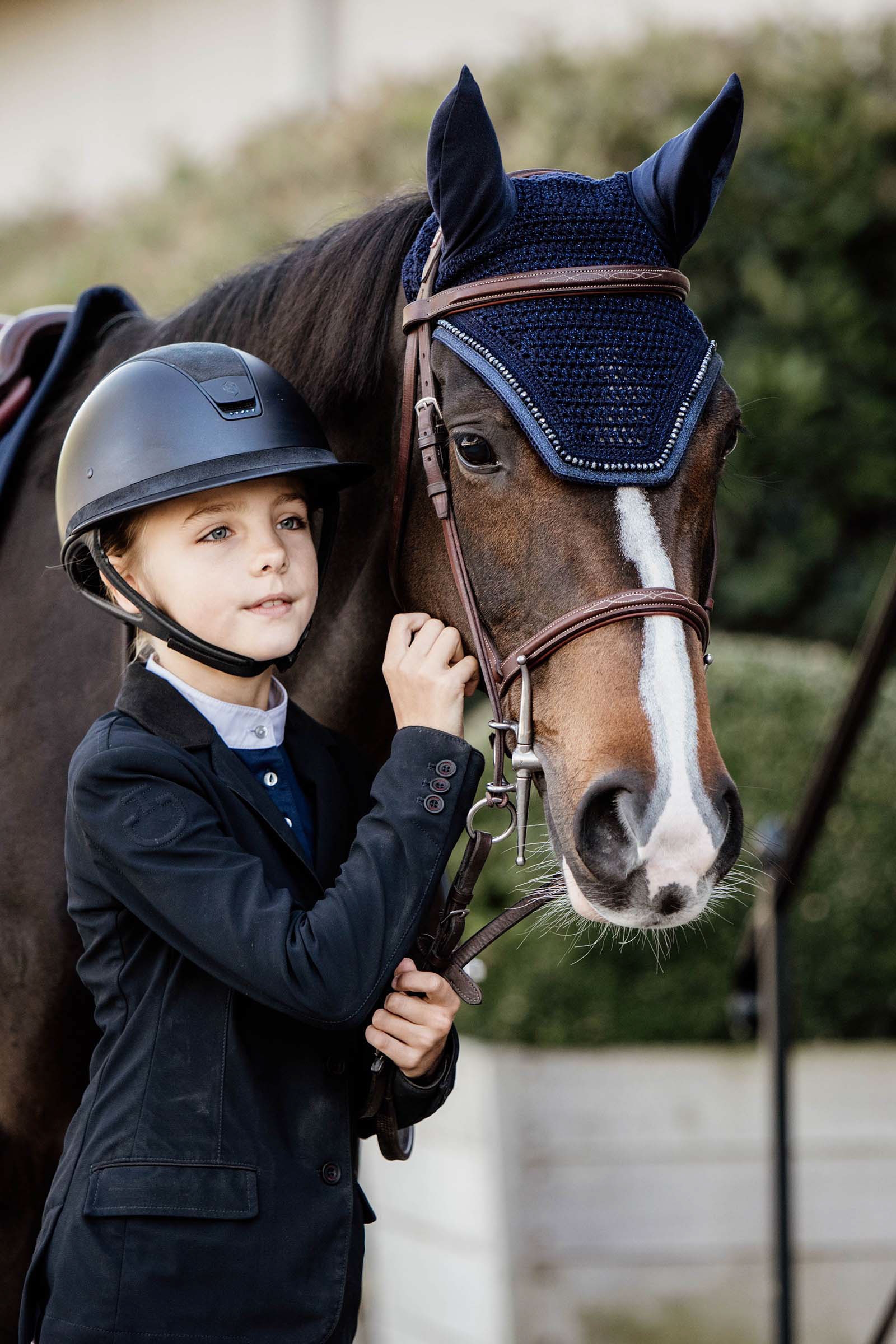 Kentucky Horsewear Wellington flughuva med glitter  