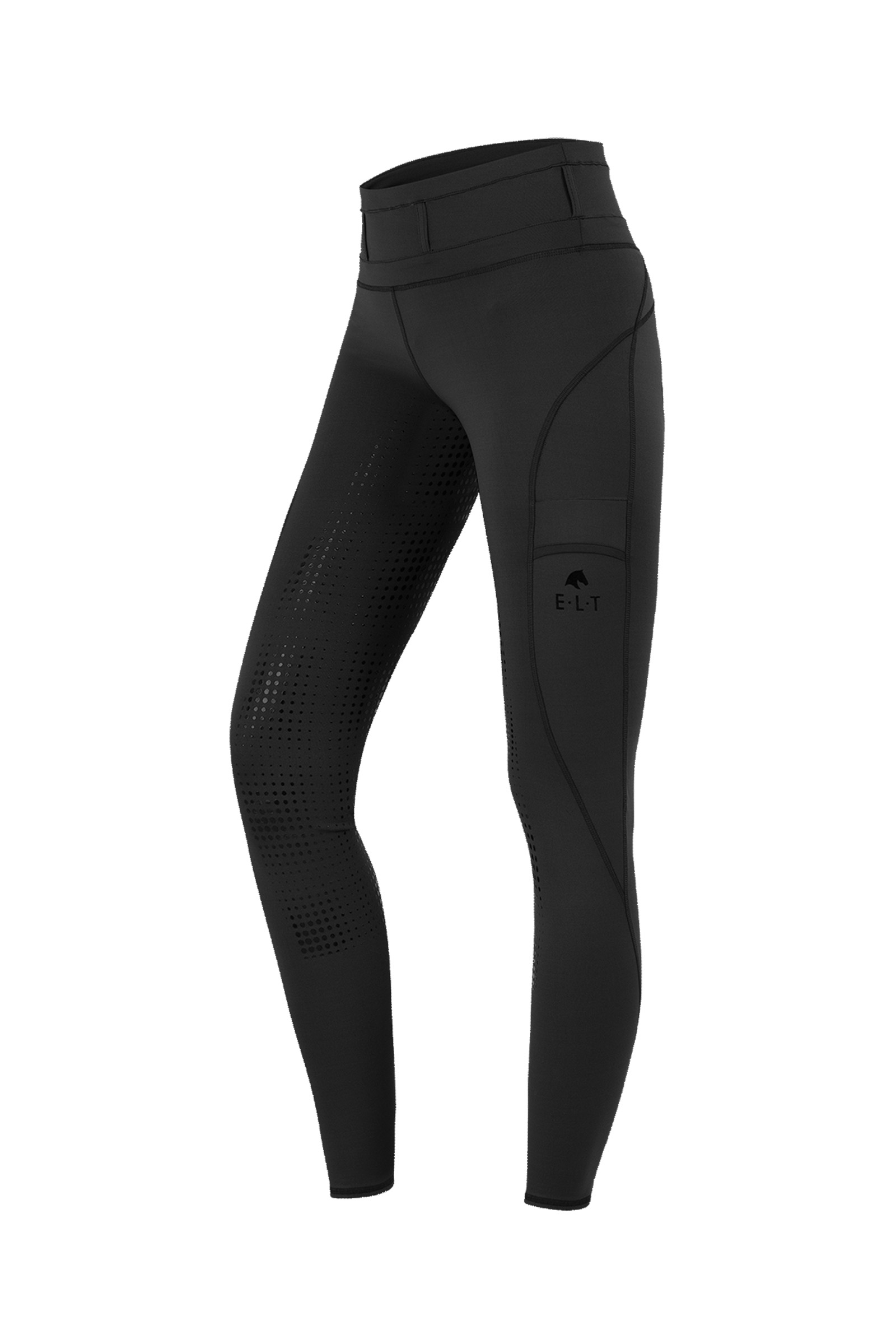 Black ELT Hanna High Waist Riding Leggings