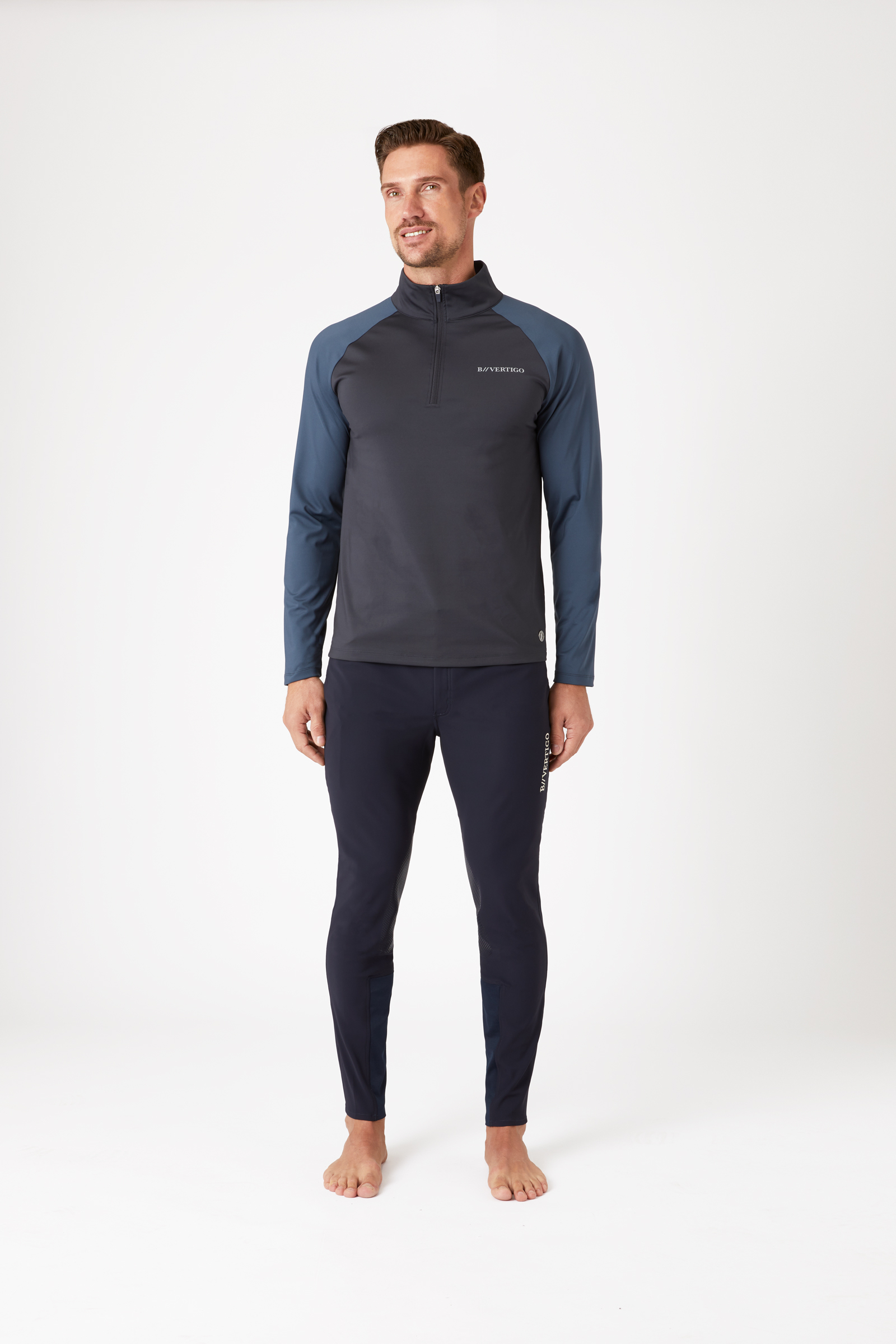 B Vertigo Edmund tr&auml;ningstr&ouml;ja f&ouml;r herr med dragkedja