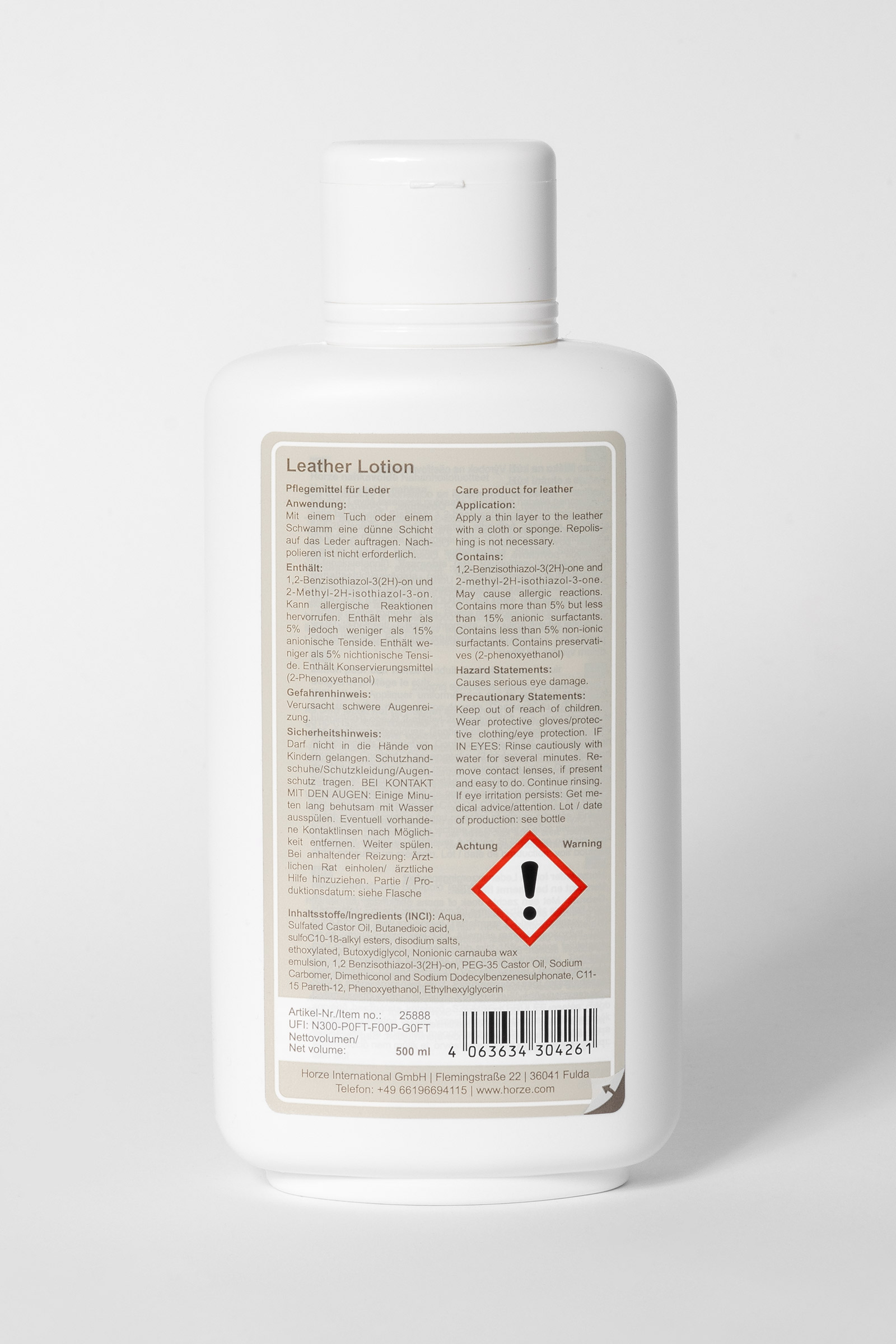 Horze l&auml;derlotion, 200ml