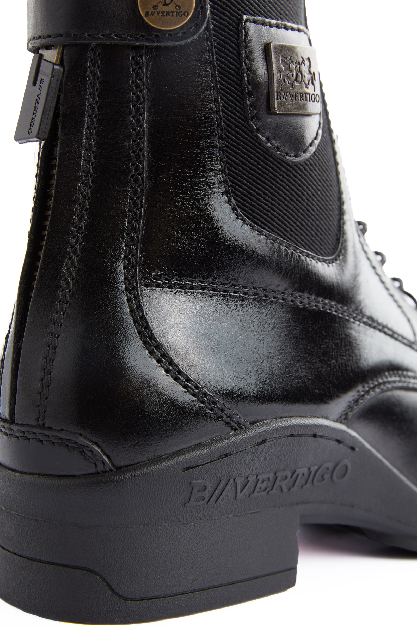 B Vertigo Jupiter jodhpur skor med sn&ouml;rning fram i l&auml;der f&ouml;r dam