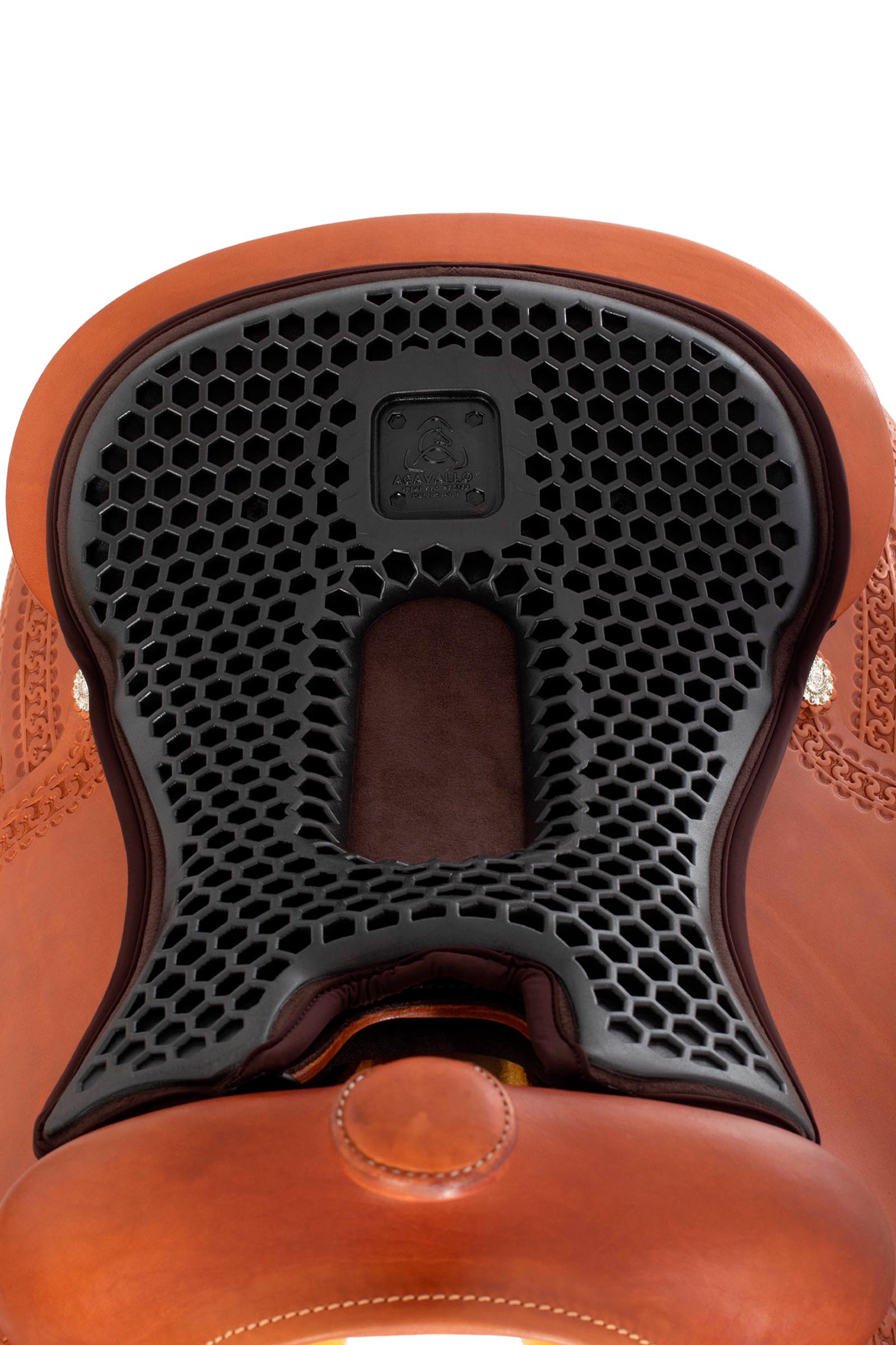 Acavallo Ortho-Pubis s&auml;tes&ouml;verdrag western Hexa Gel-Out Dri-Lex, 20 mm  