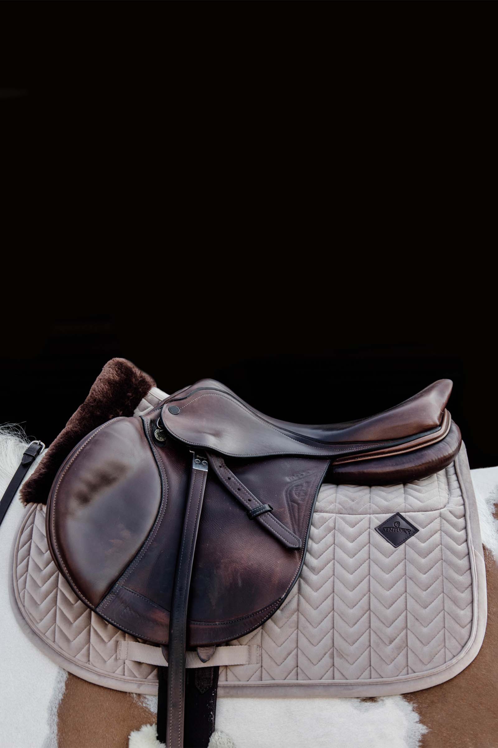 Kentucky Horsewear Velvet hudvänligt hoppschabrak