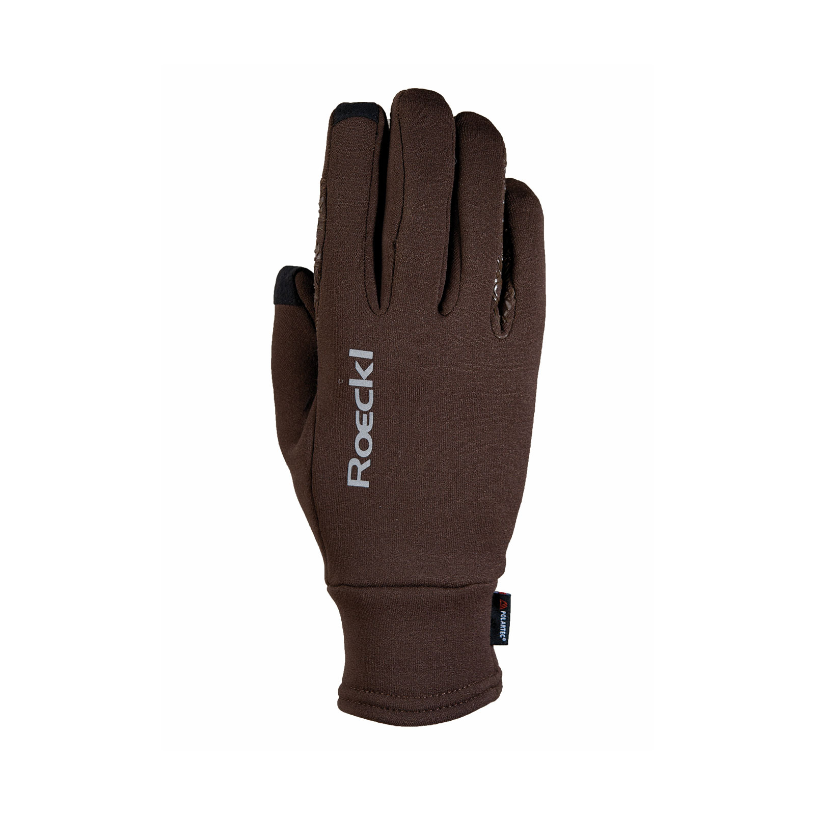 Dark Brown ROECKL Weldon Polartec Power Stretch Touchscreen handskar