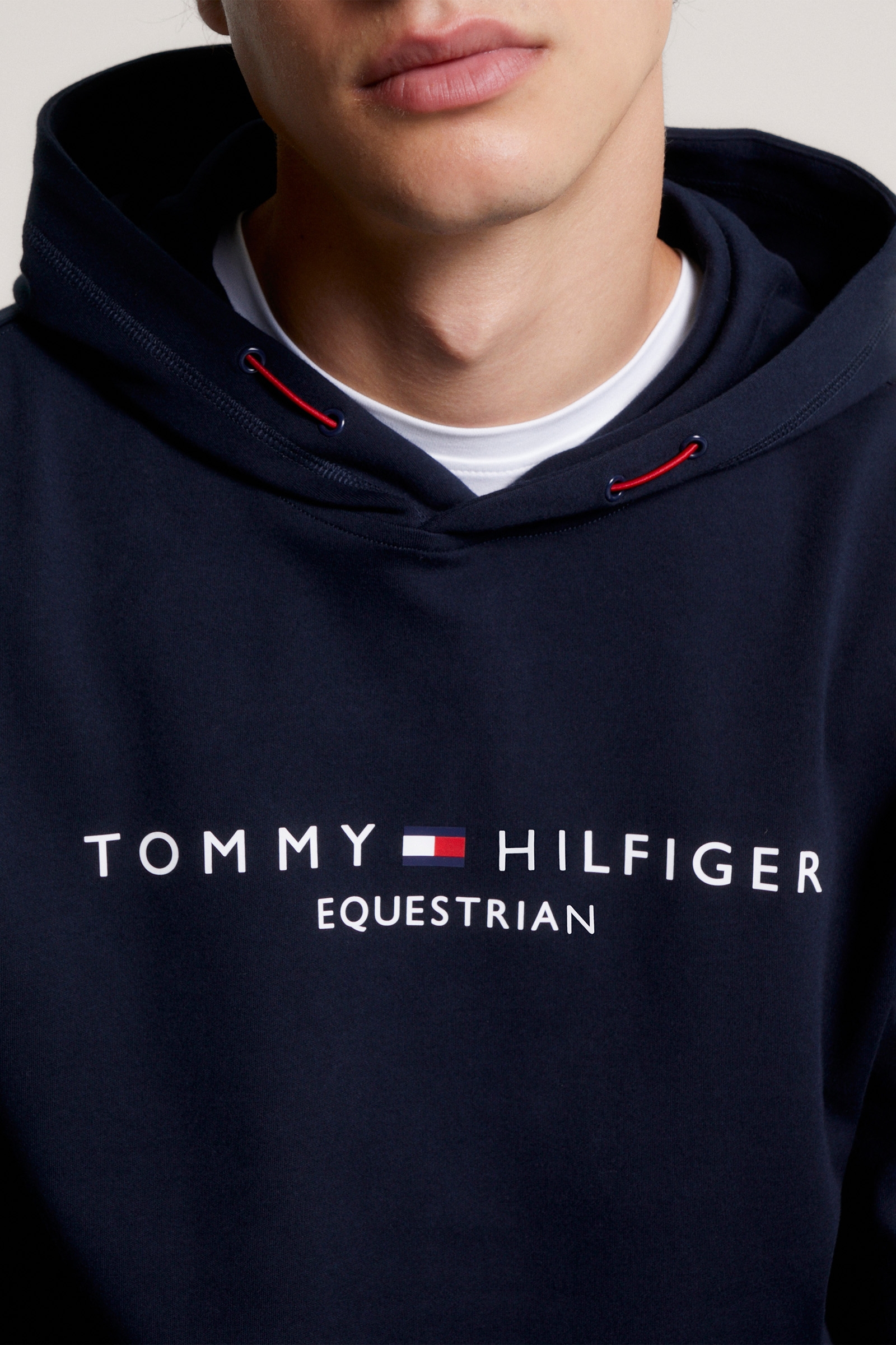 Tommy Hilfiger Equestrian Williamsburg hoodie med motiv