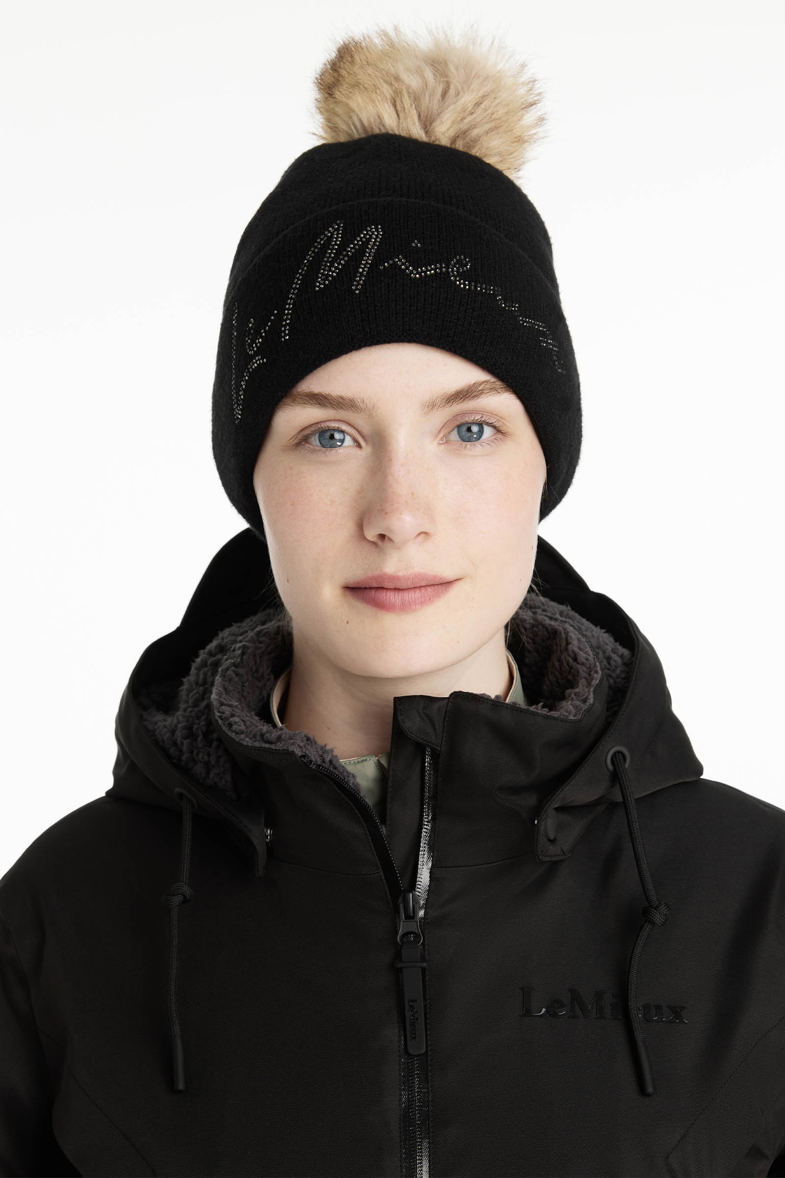 LeMieux Sparkle mössa med glitter