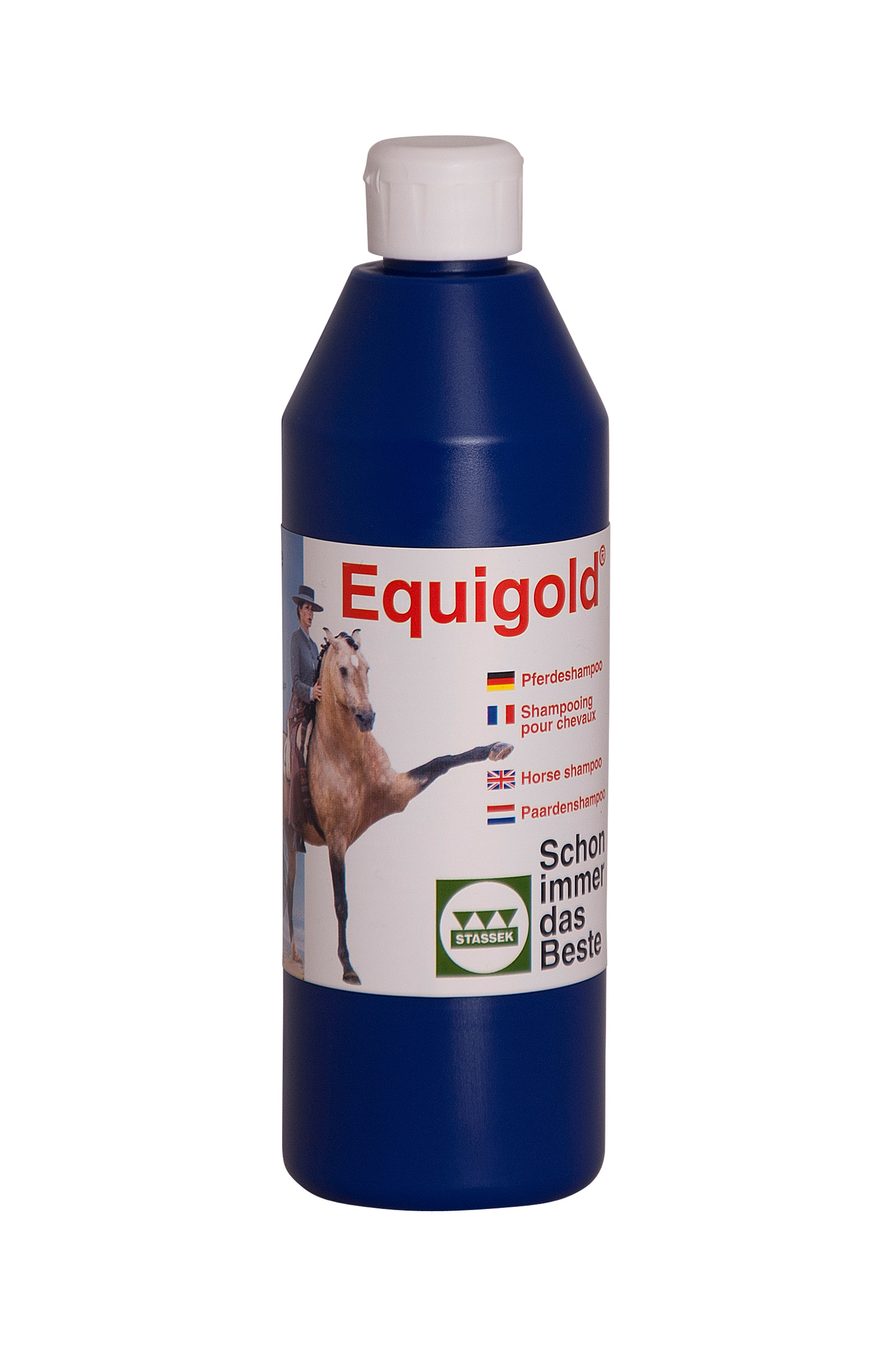 Stassek Equigold Schampo för häst, 500 ml