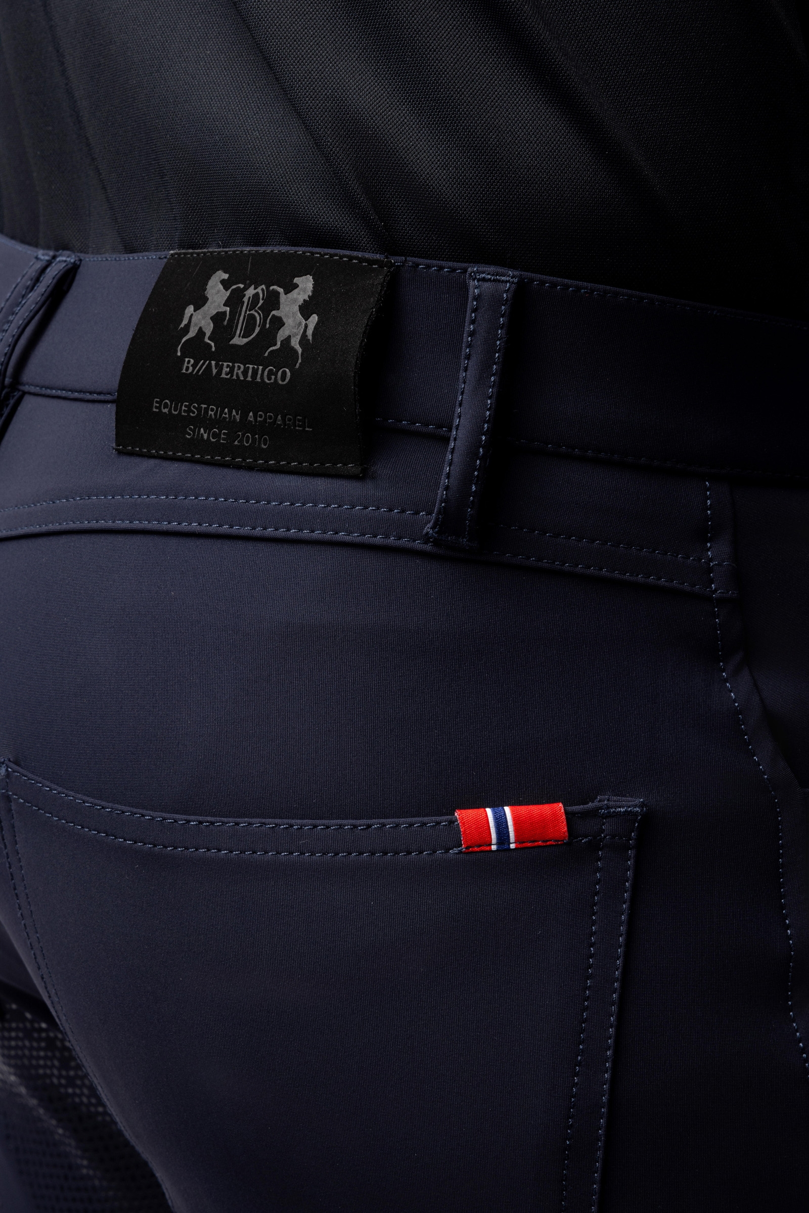 B Vertigo Ethan funktionella ridbyxor med helskodd för herrar