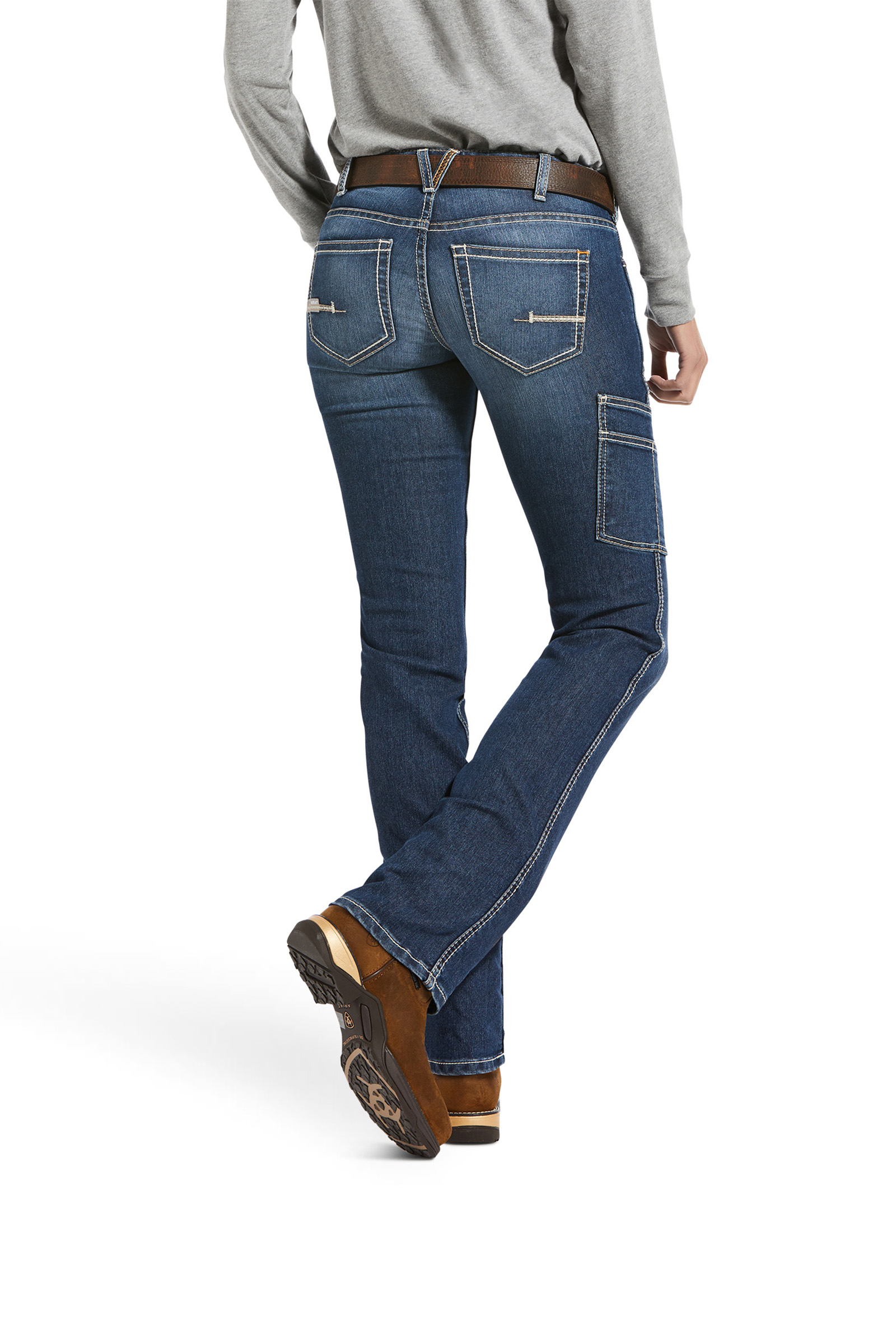 Ariat Rebar Dam Durastretch Riveter jeans med raka ben