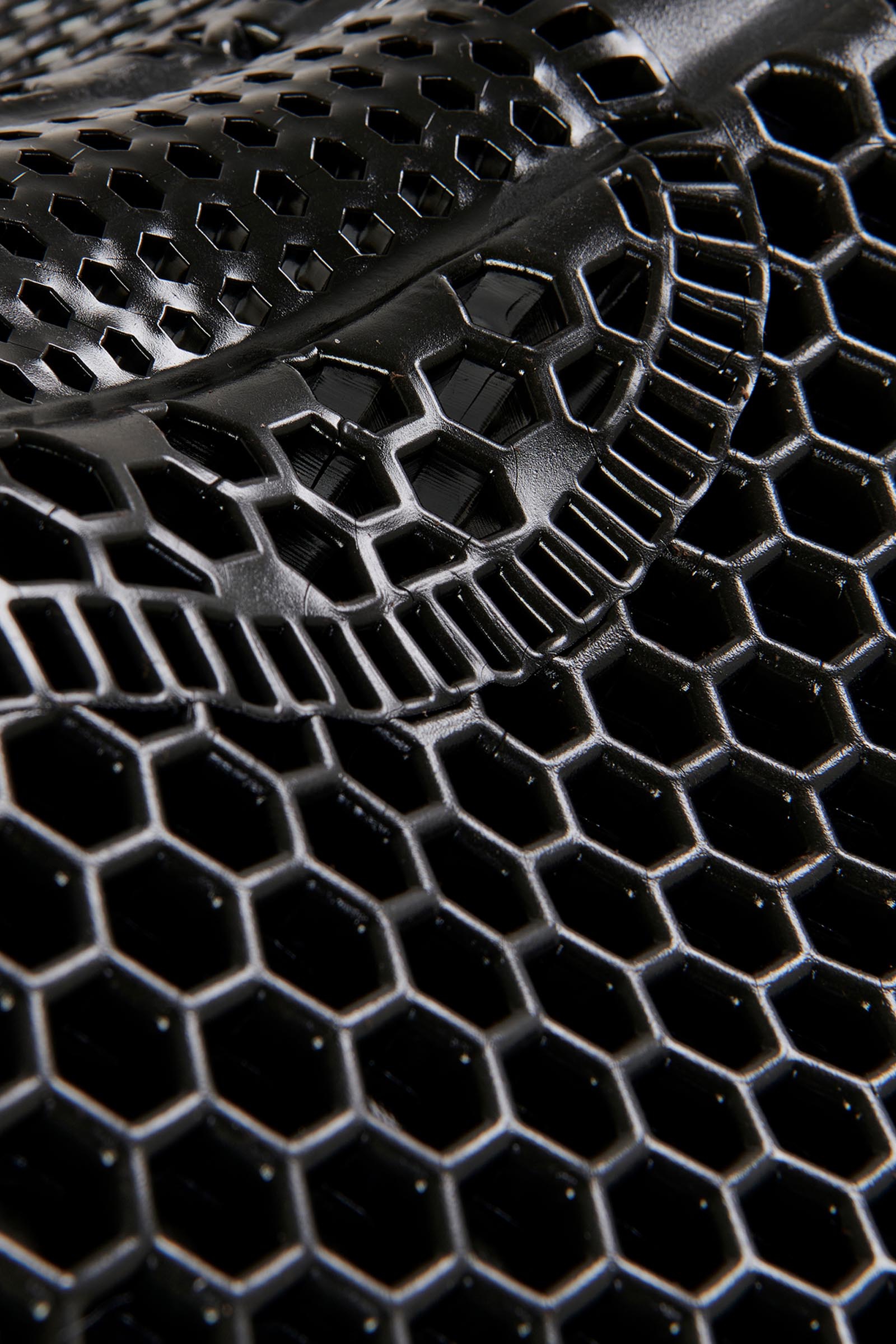 Acavallo Gel Padd Halkfri Hexagonal Microfleece platt