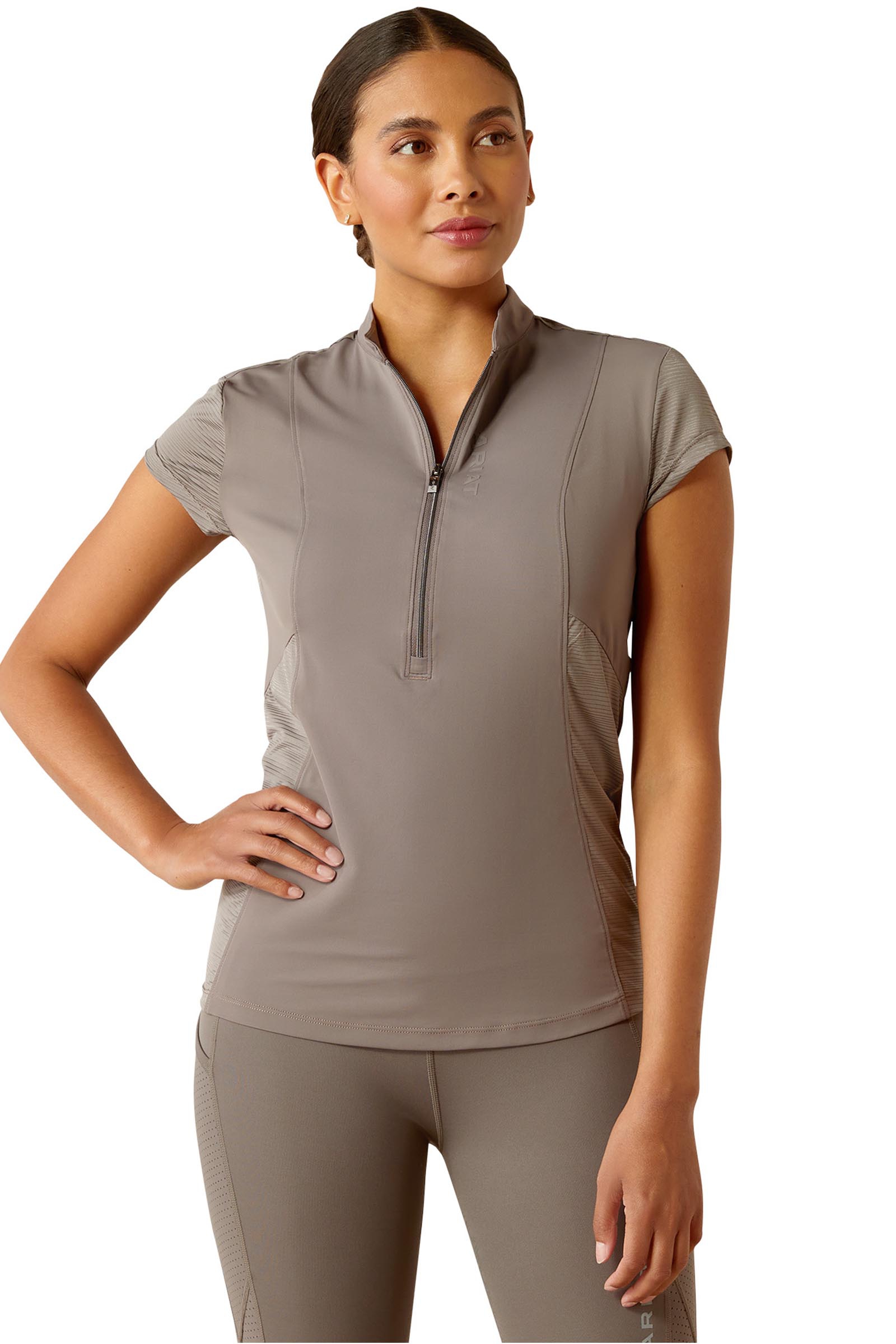 Ariat Breathe dam-baselayer med 1/2 dragkedja