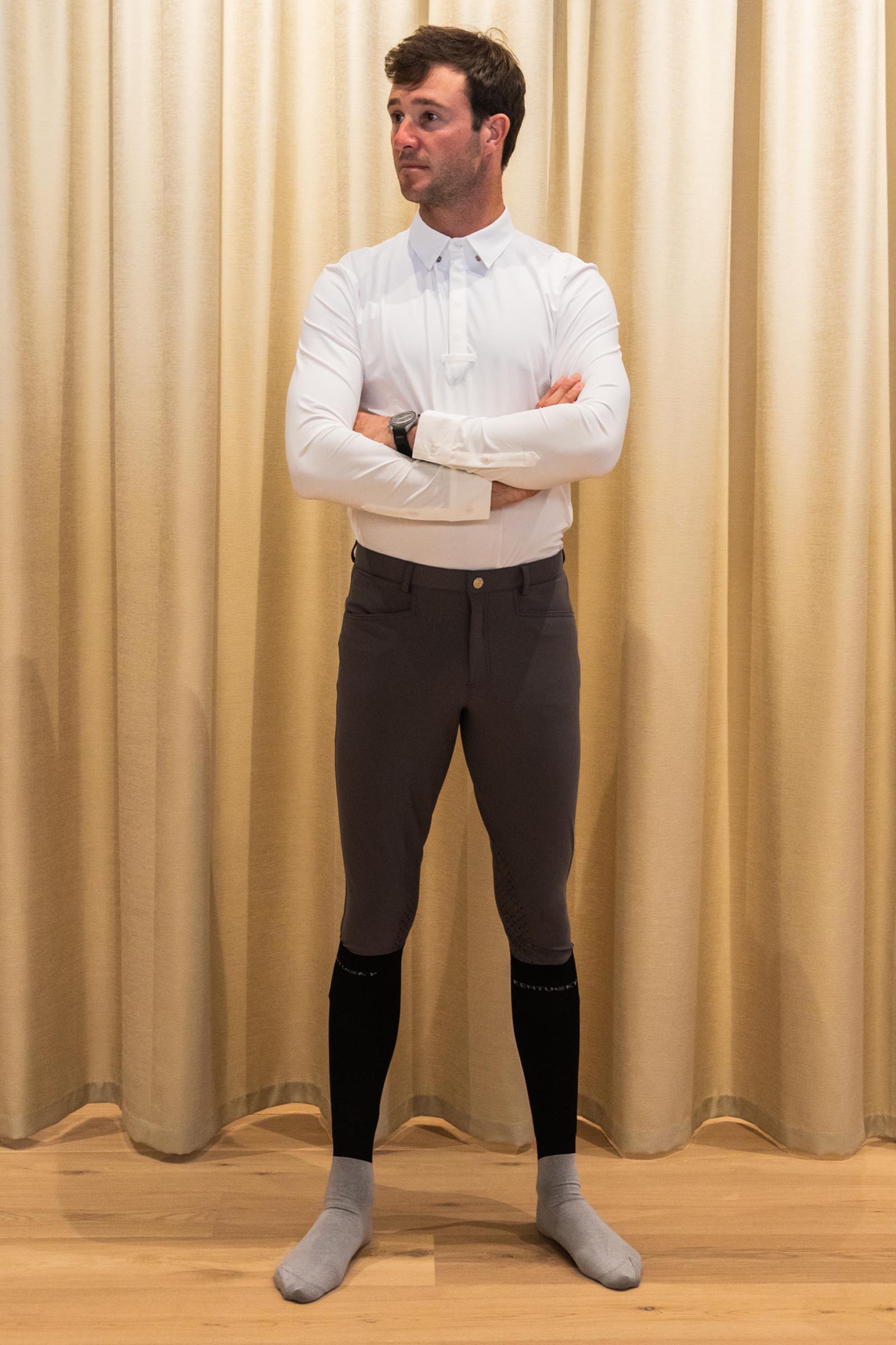 Kentucky Horsewear Mexico herrridbyxor med kn&auml;grip  