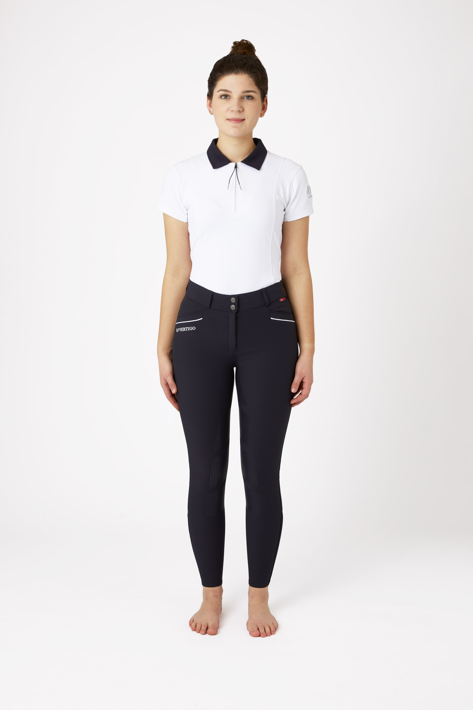 B Vertigo Patricia silikonhelskodda, figursmickrande ridbyxor, dam