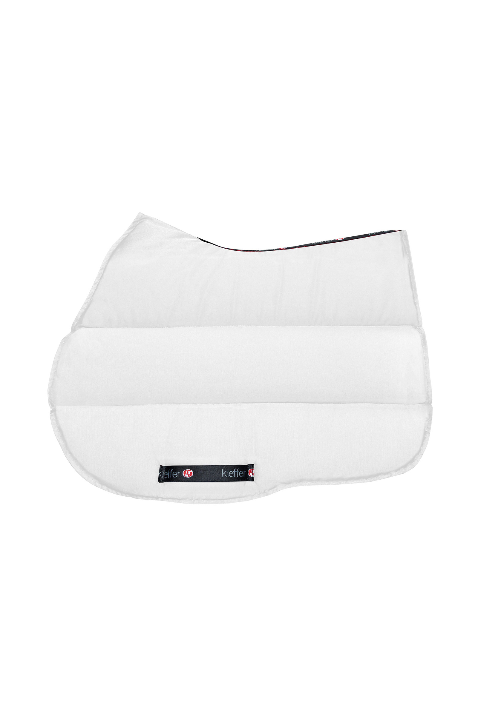 WH/AB Kieffer Air-Tex Antishock Thick Jumping Saddle Pad