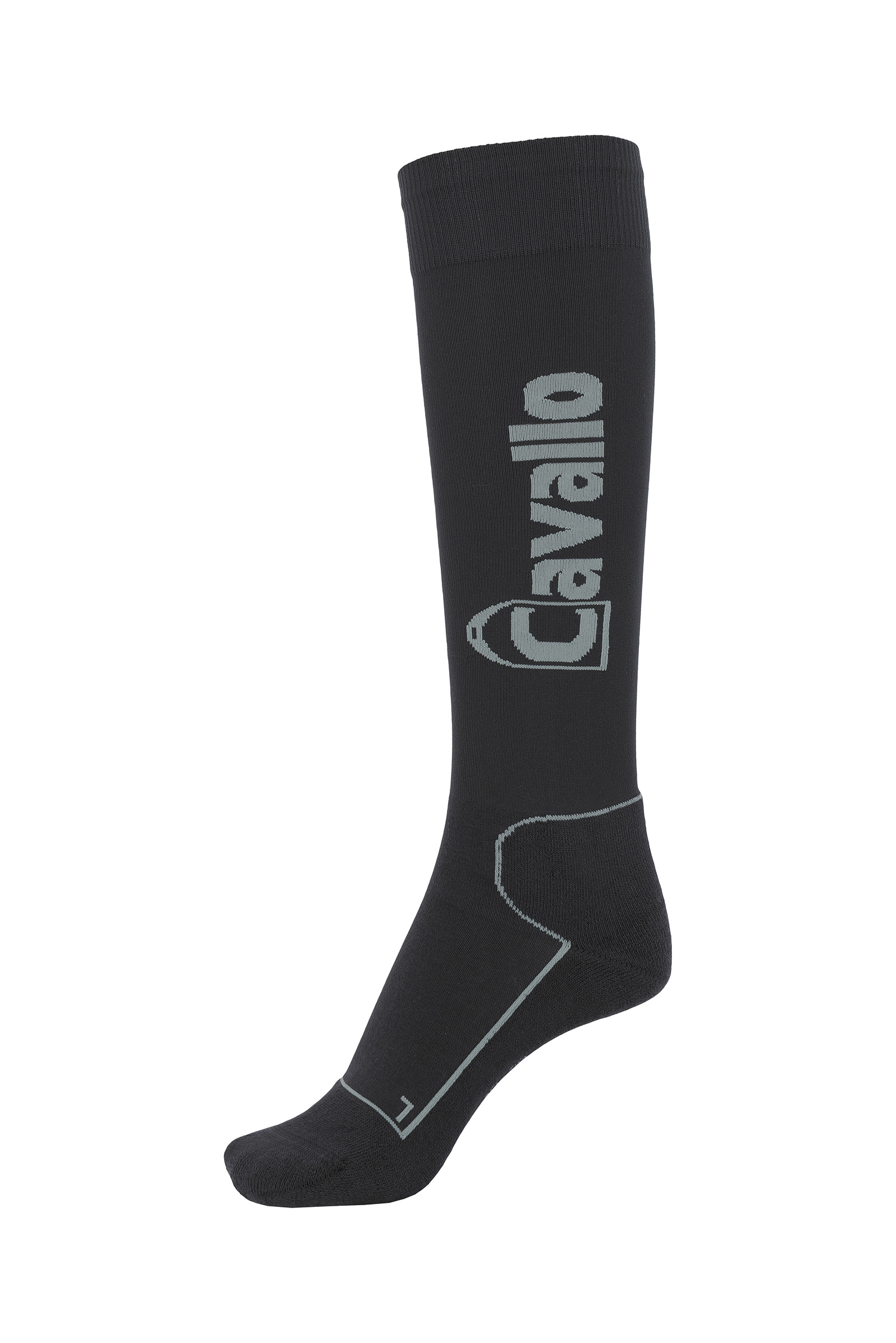 Griffin grey/ Green Cavallo CAVALSIMO Riding Socks