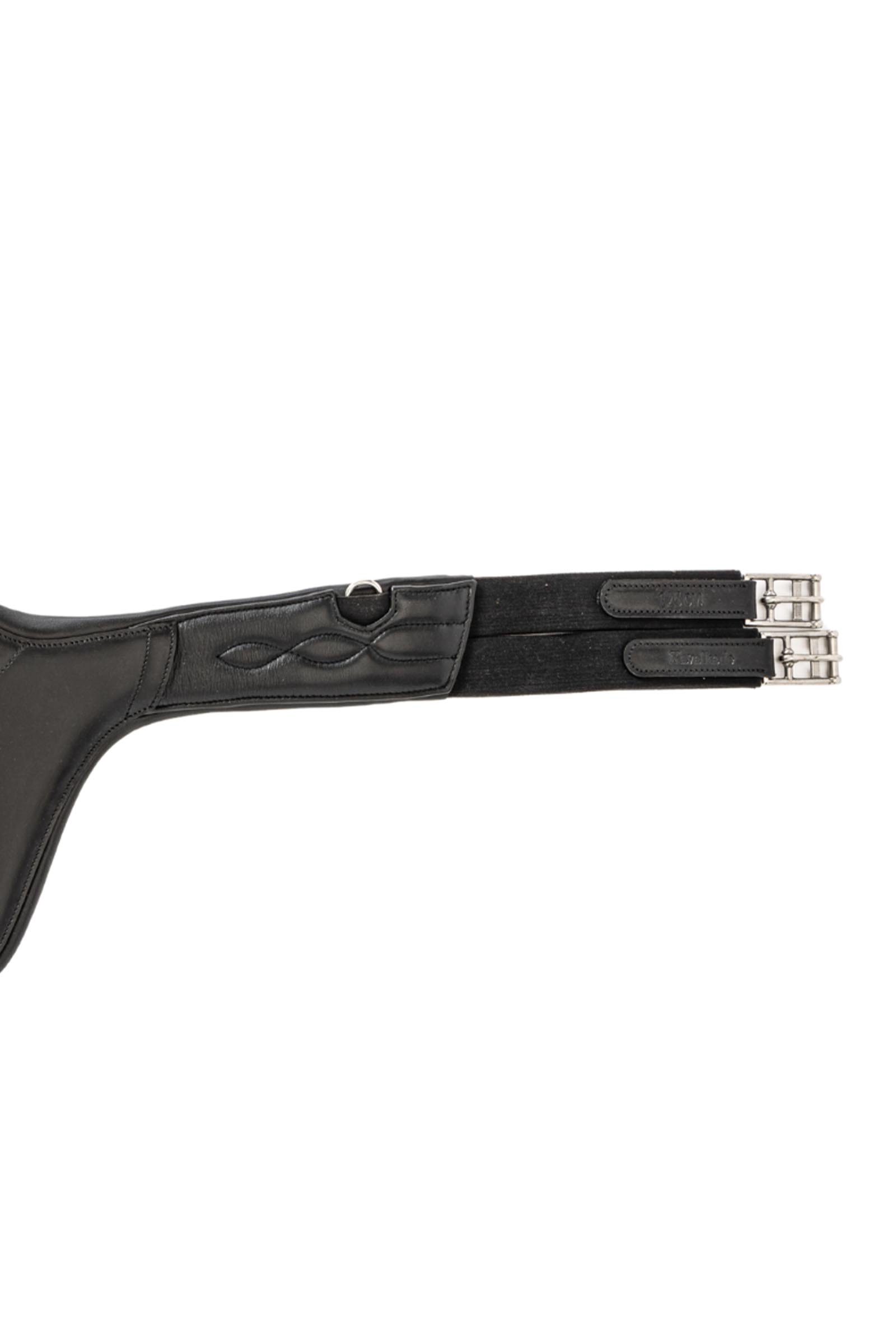 Kavalkade Julius mjuk l&auml;der magplatta sadelgjord med res&aring;r