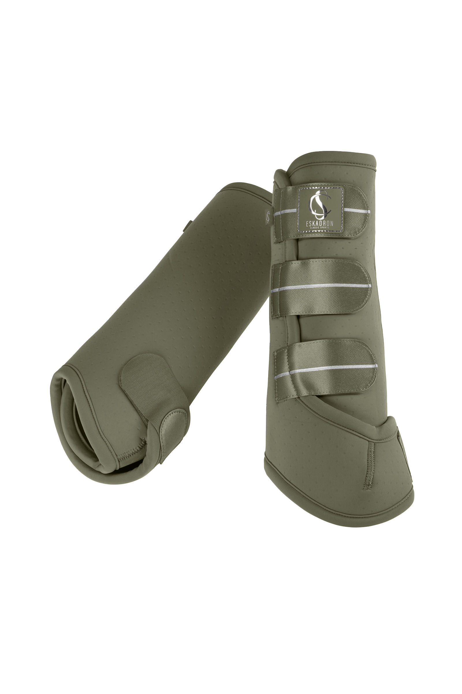 dusty olive Eskadron Classic Sports SS25 Pro Dressage senskydd, bakre