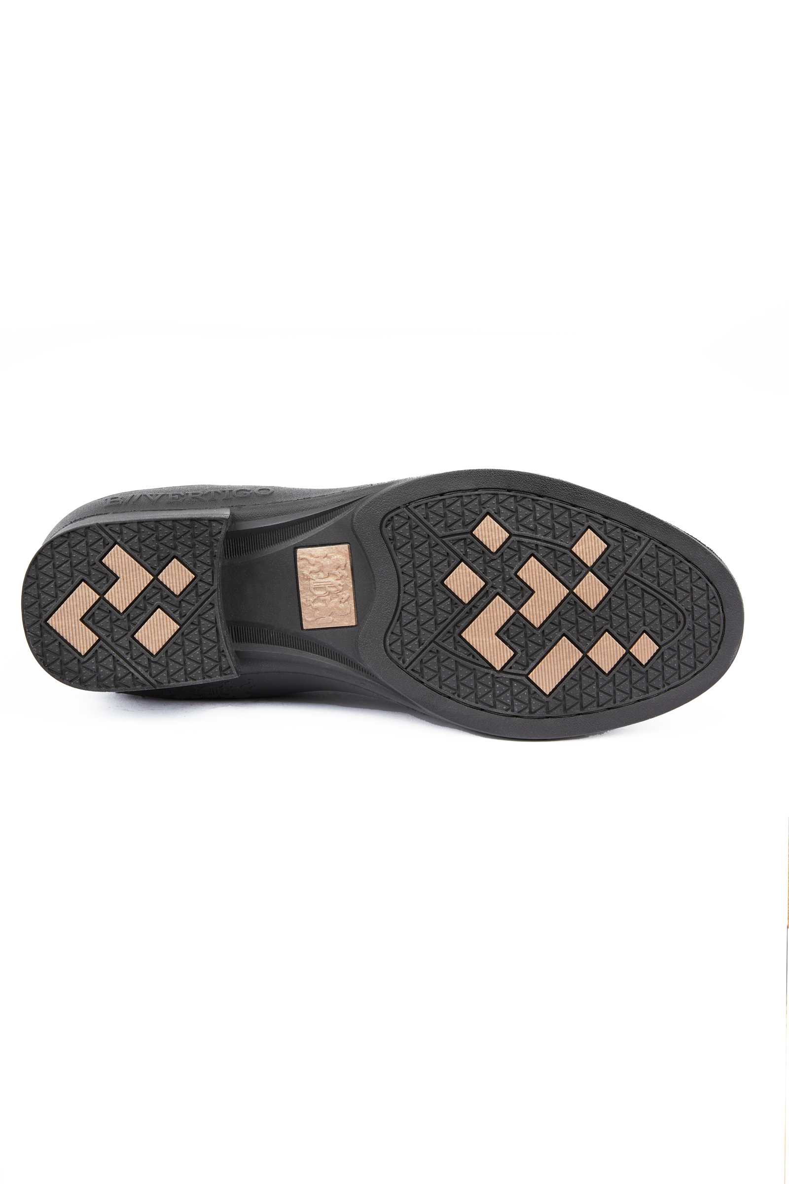 B Vertigo Saturn jodhpur skor med dragkedja fram i l&auml;der f&ouml;r dam