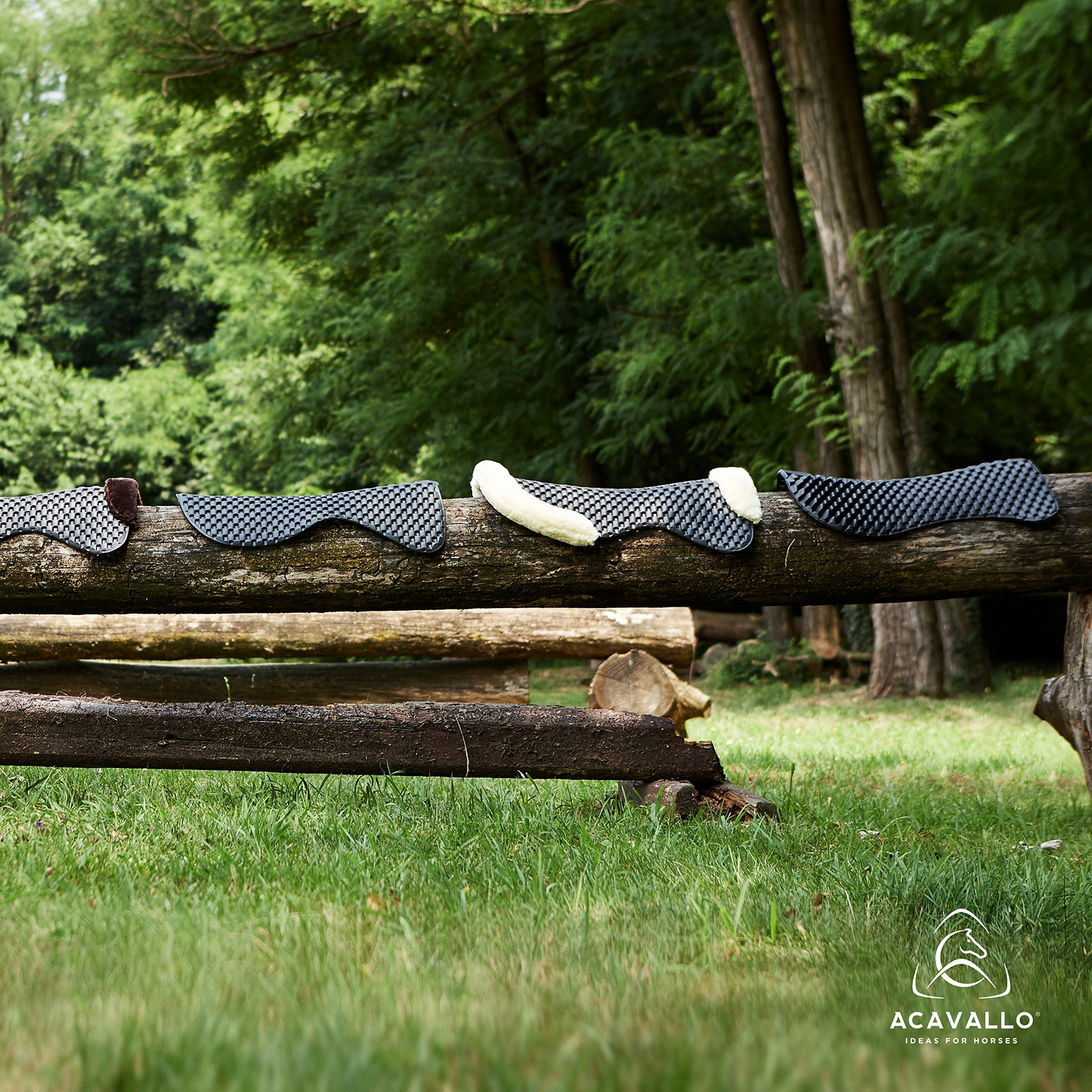 Acavallo Piuma fj&auml;derl&auml;tt padd med fronth&ouml;jning  