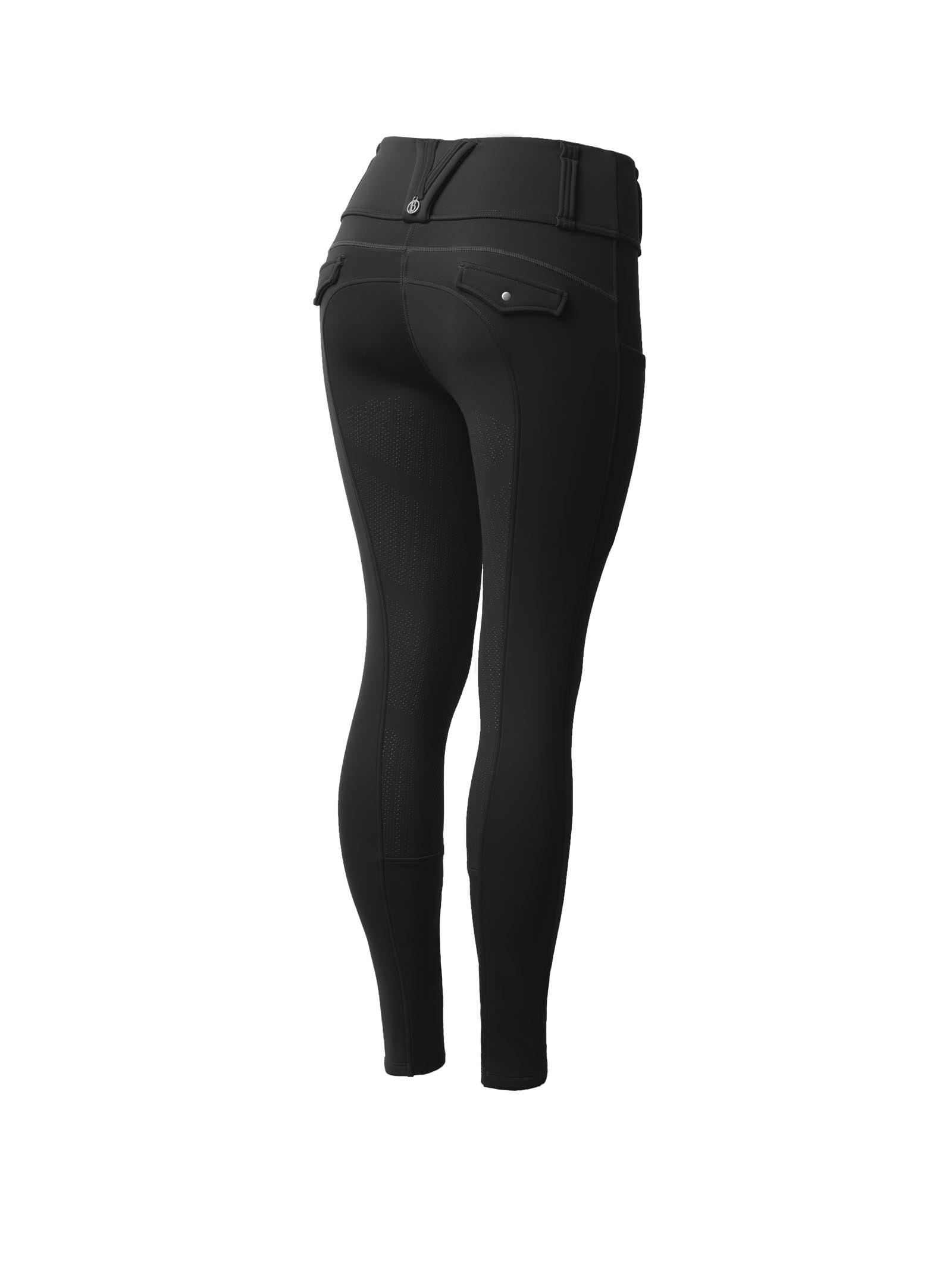 Black beauty B Vertigo Chiara Women's Compression Thermo Fullgrip Breeches