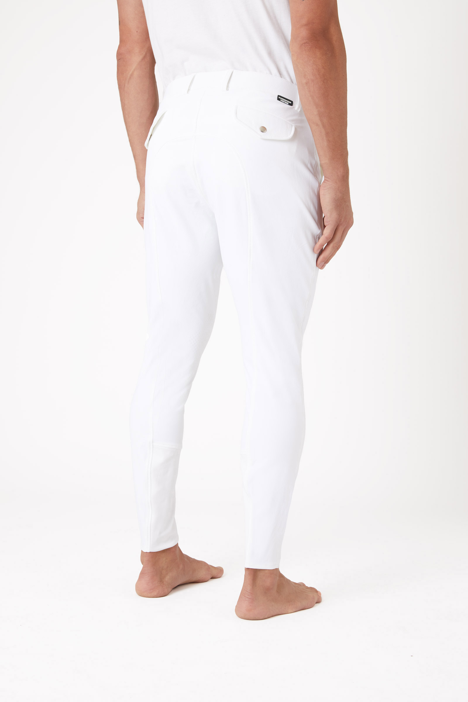 Horze Grand Prix ridbyxor f&ouml;r herr med silikon-kn&auml;skodd