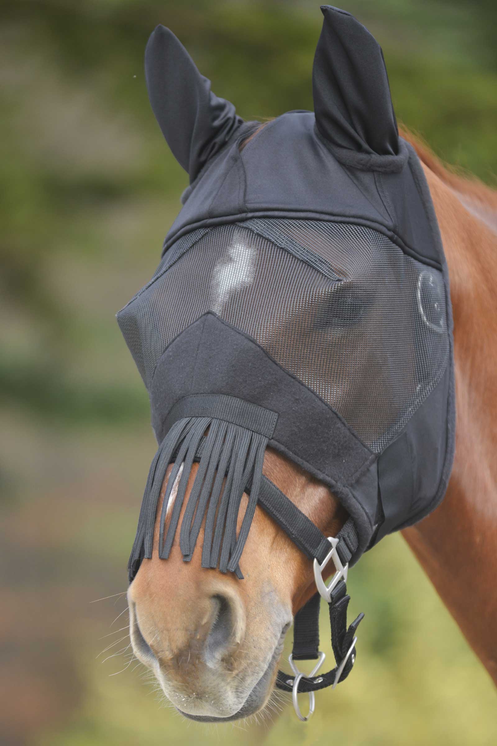 Waldhausen flugmask med öron och nosfransar