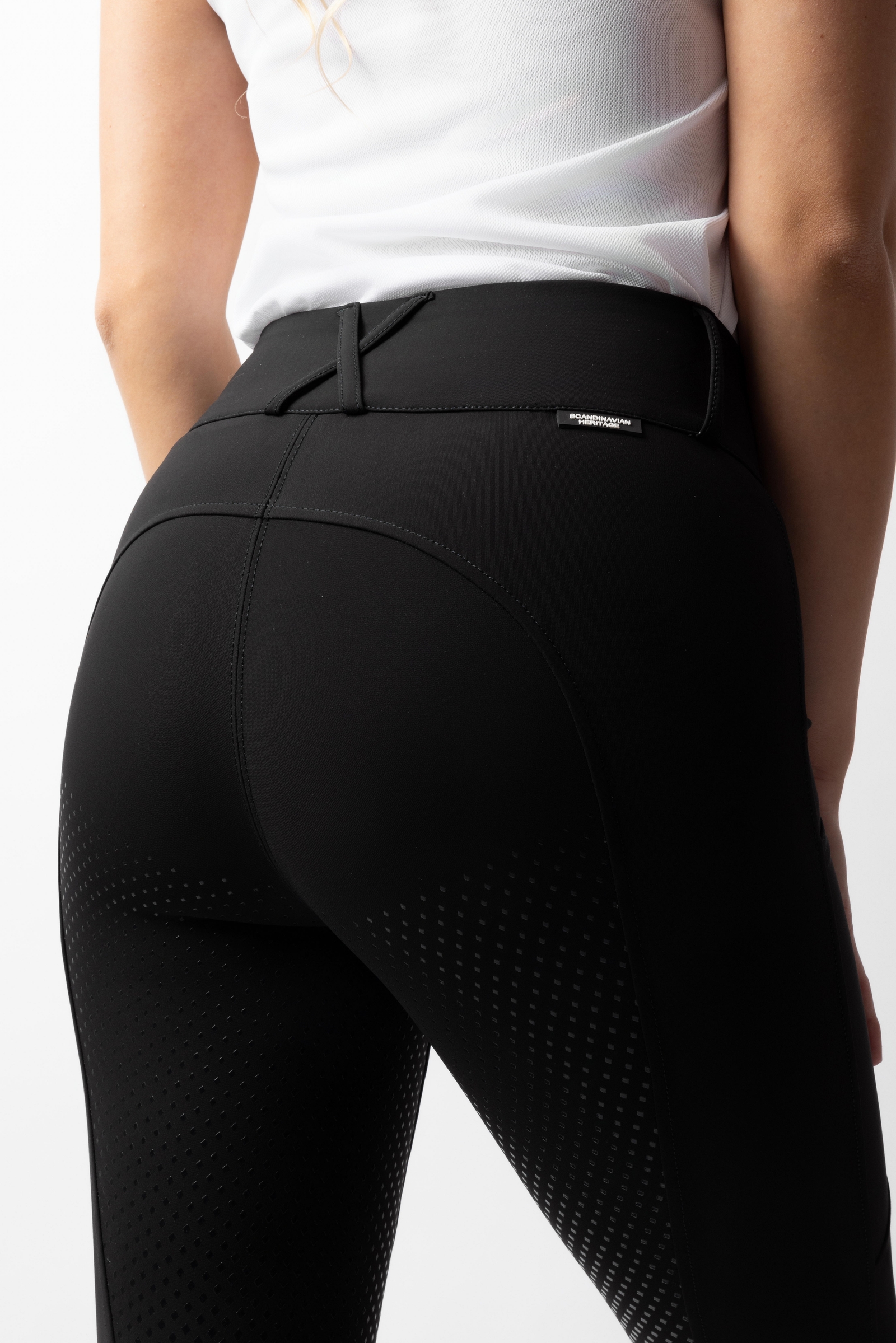 Horze Grand Prix Pro Dam Helskodda ridbyxor UPF 50+