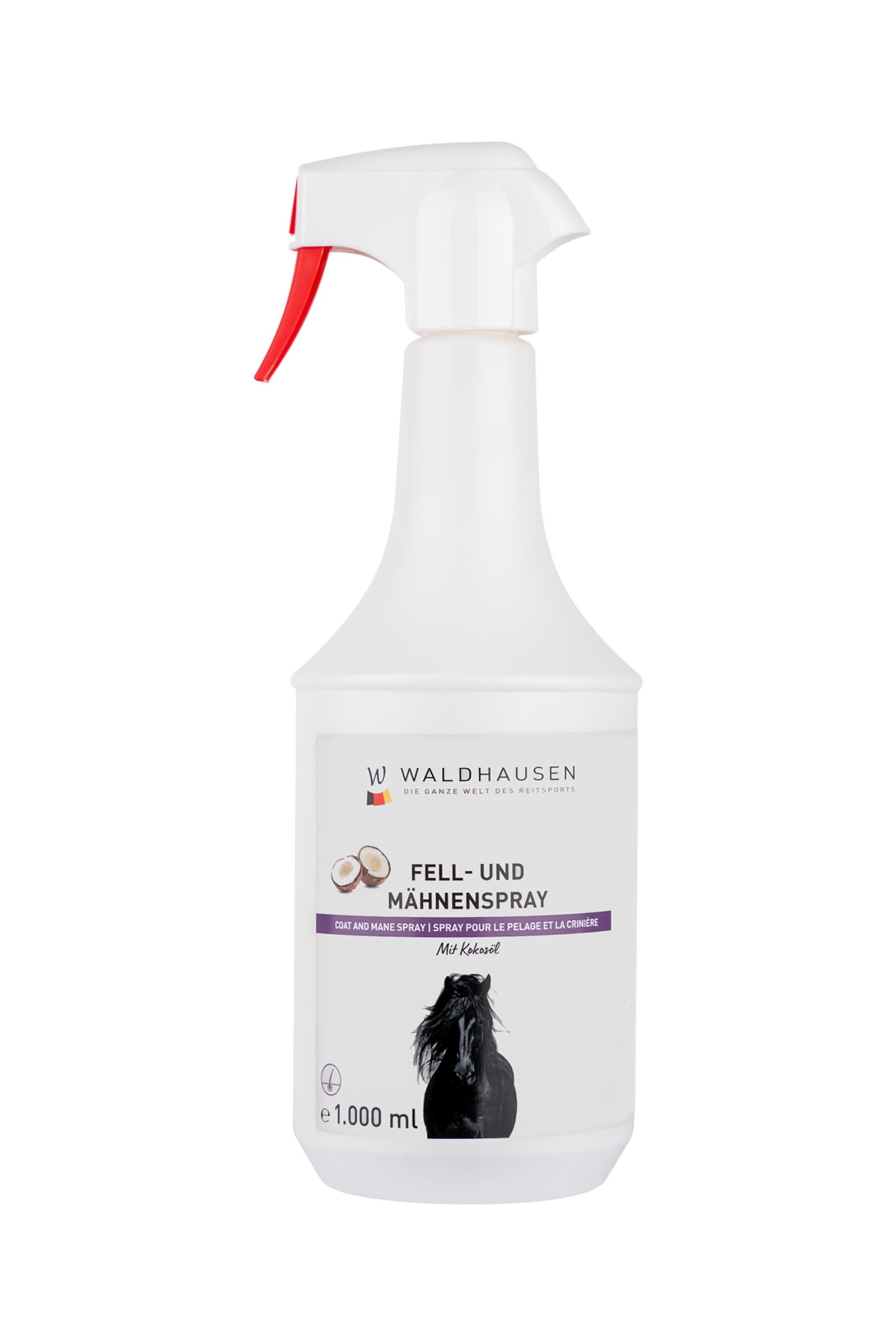 Waldhausen päls- och manespray med kokosolja, 1 l