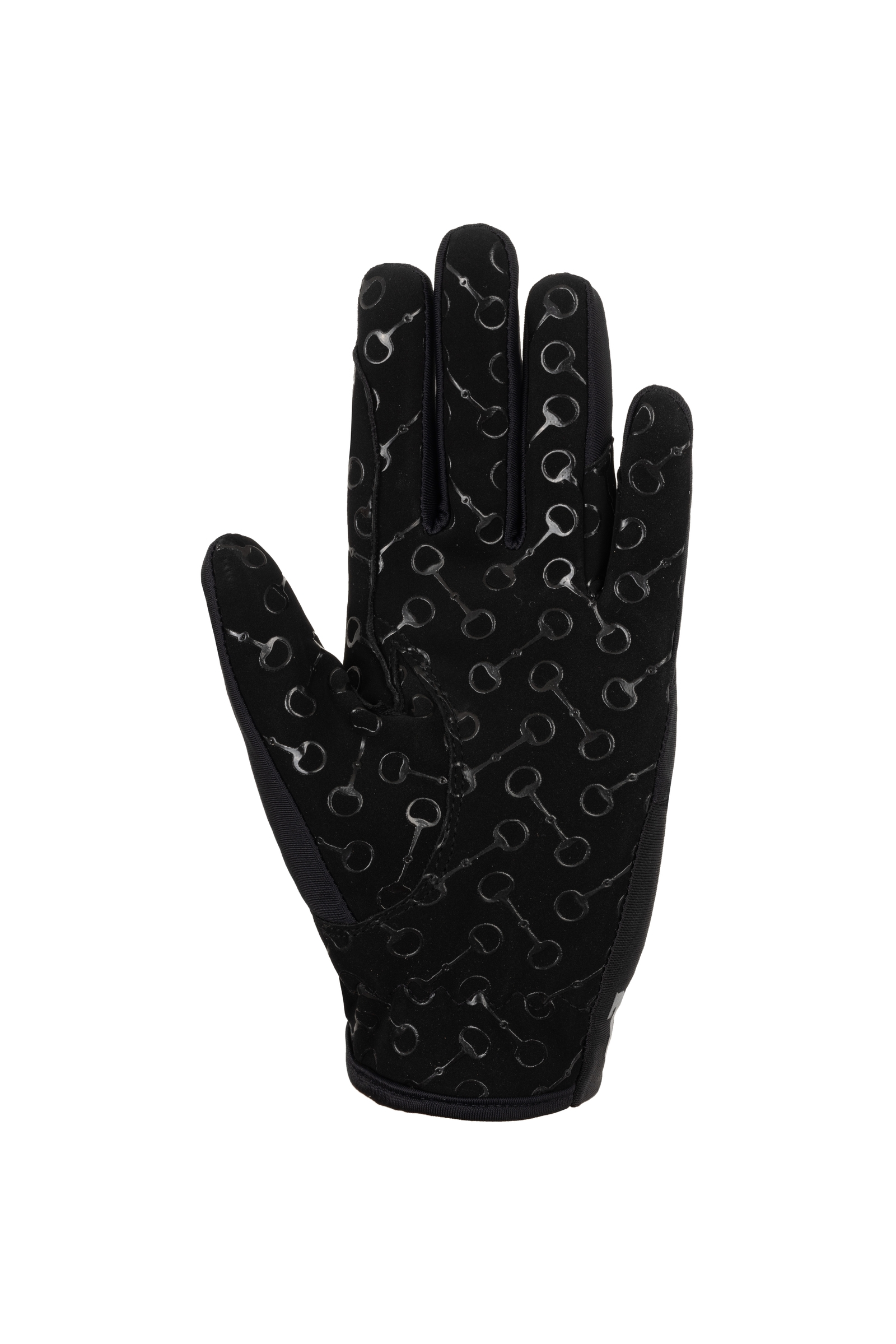 Horze barnridhandskar med silikontryck i handflatan