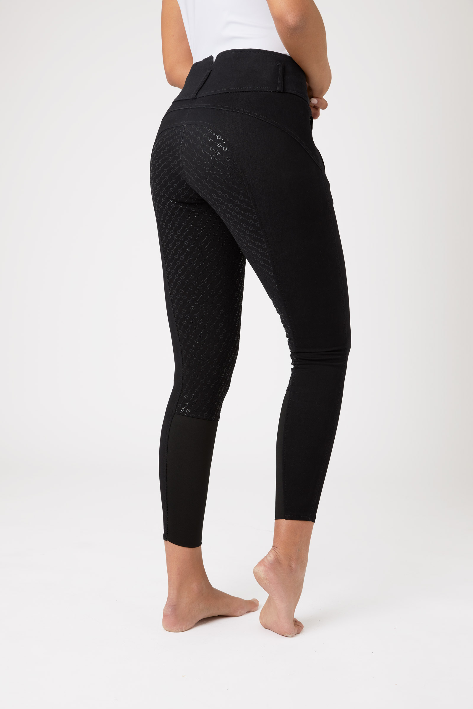 Horze Daniela silikonhelskodda ridbyxor, dam