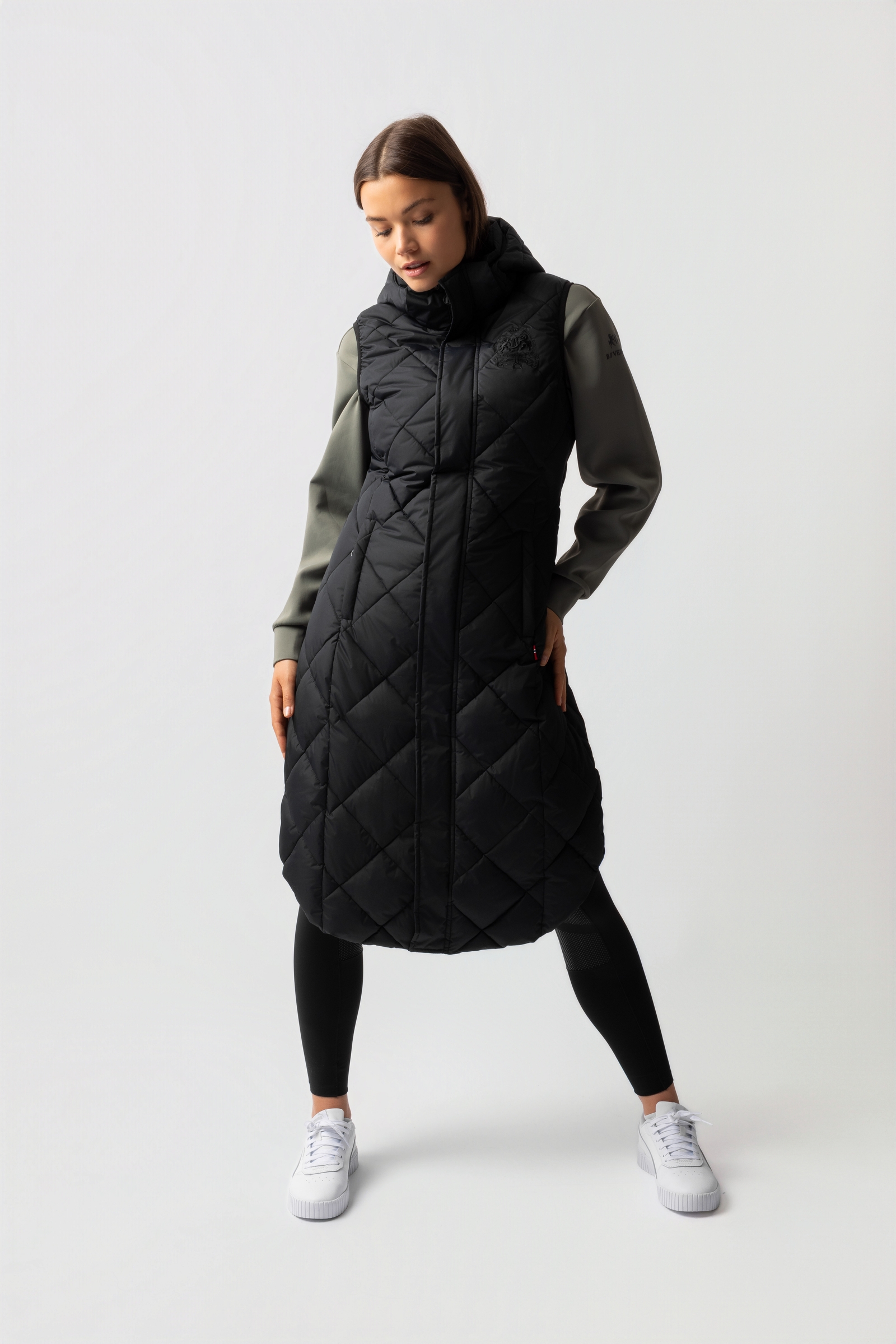 B Vertigo Gem lång vadderad ridväst