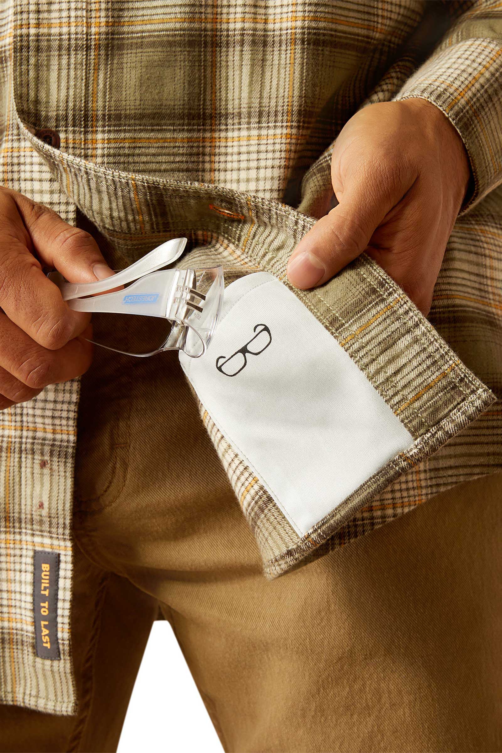 Ariat Rebar flanell DuraStretch arbetsskjorta