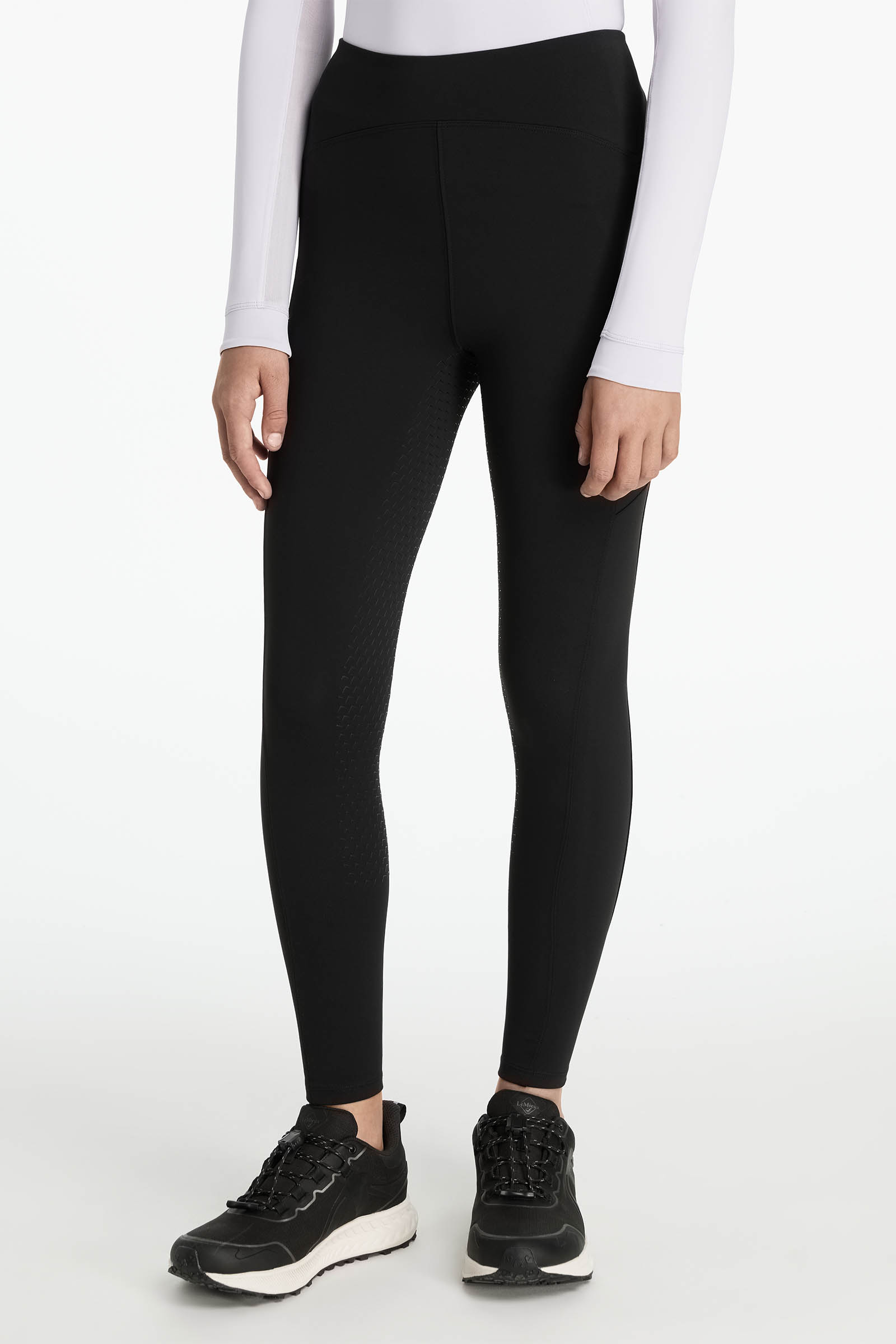 LeMieux Young Rider Nell ridbyxor för barn med borstad insida och helskodd