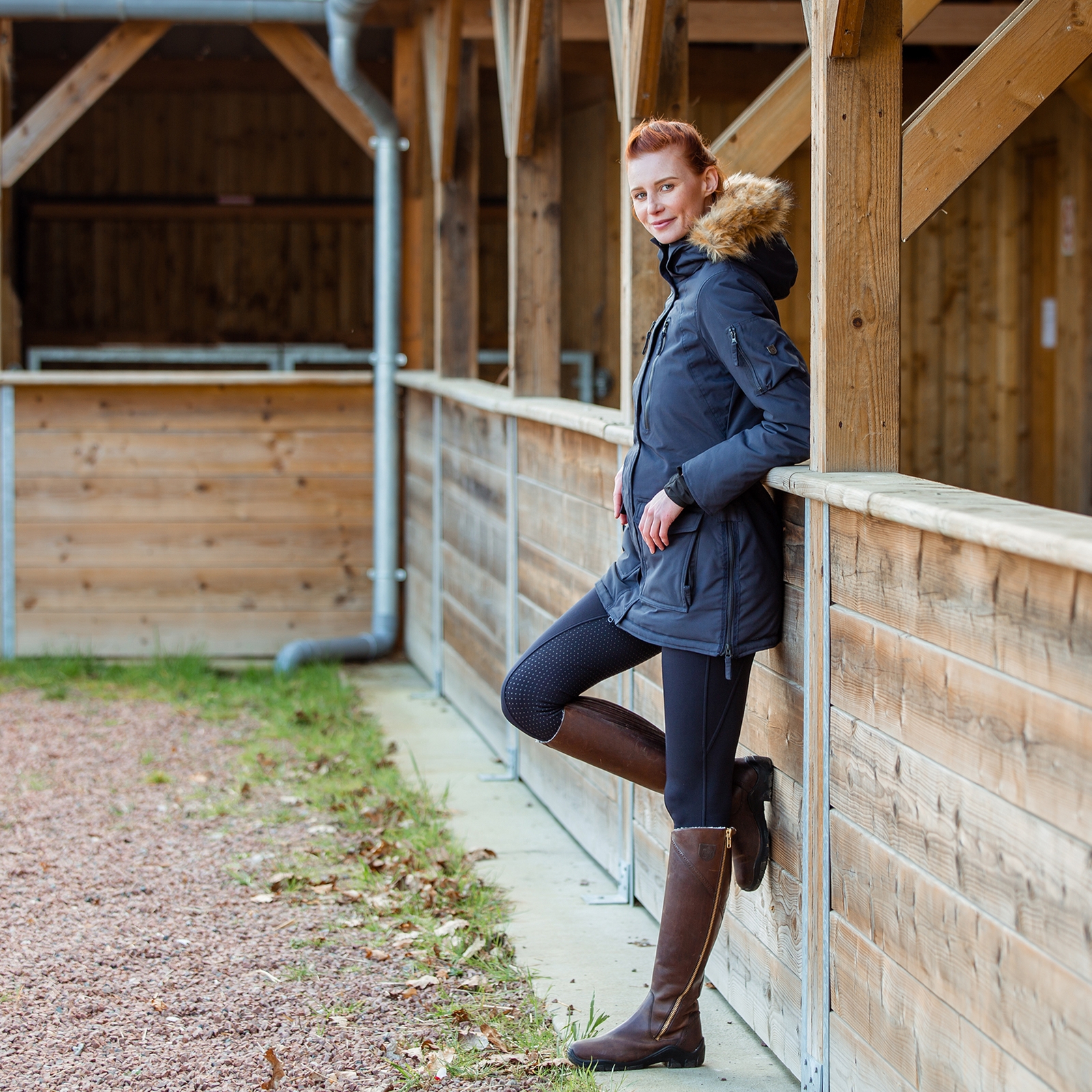 Horze Brooke l&aring;ng damparkas