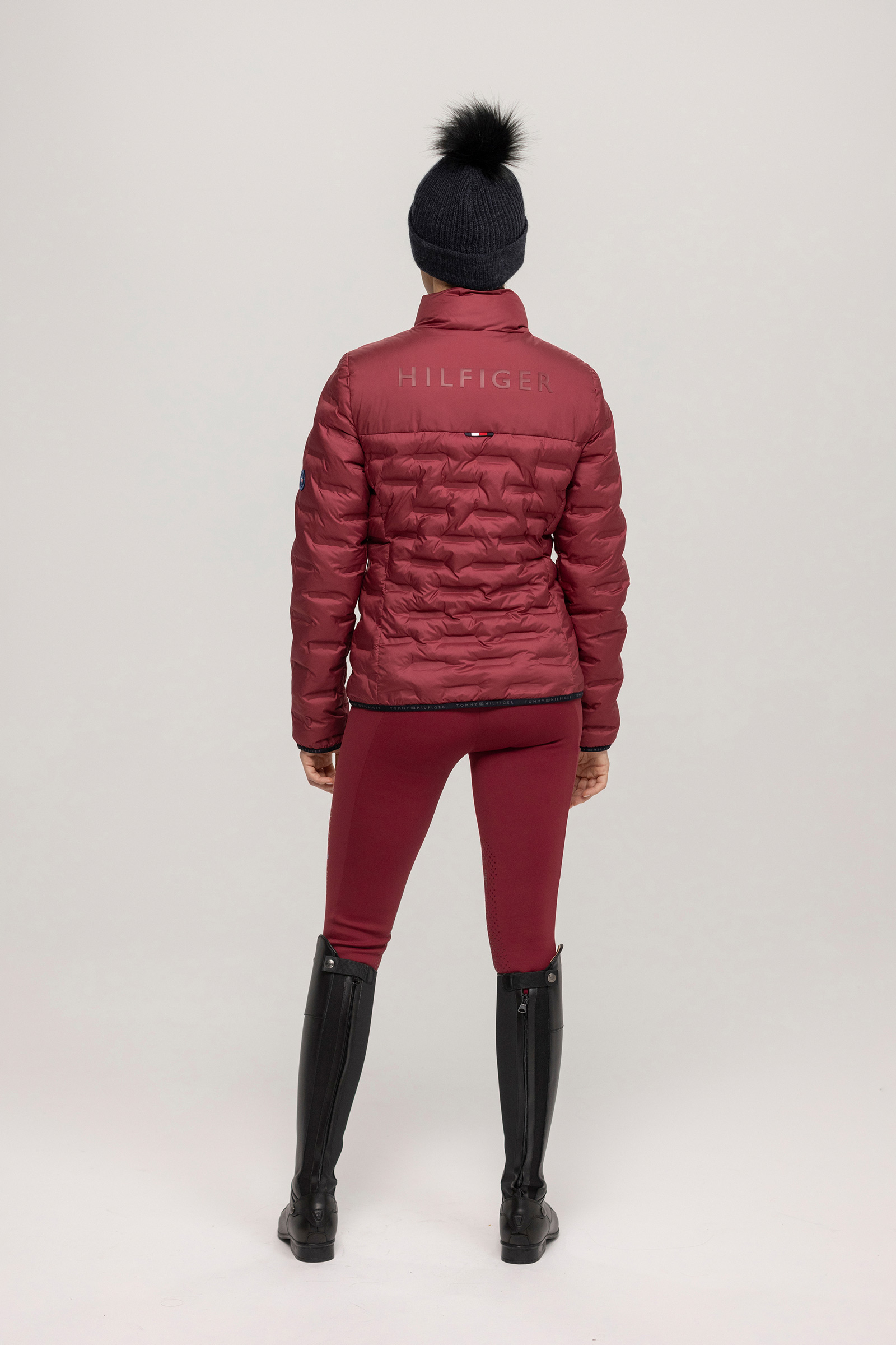 Tommy Hilfiger Equestrian Alabama dam steppjacka
