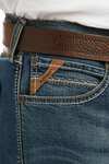 Ariat herr M8 Modern Tekstretch Sebastian Slim Leg jeans