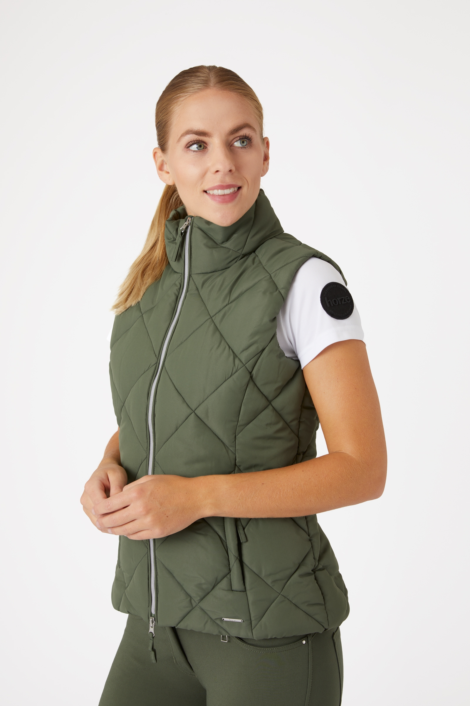 Horze Carola vadderad ridv&auml;st f&ouml;r dam