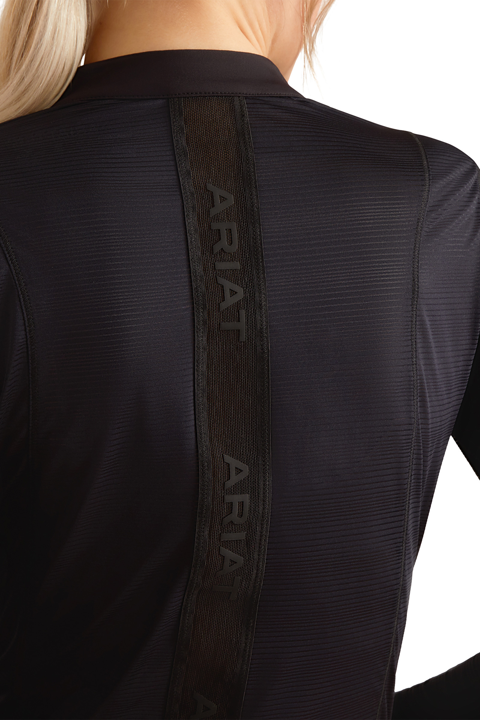 Ariat Breathe långärmad dam-funktionsshirt med 1/4 dragkedja