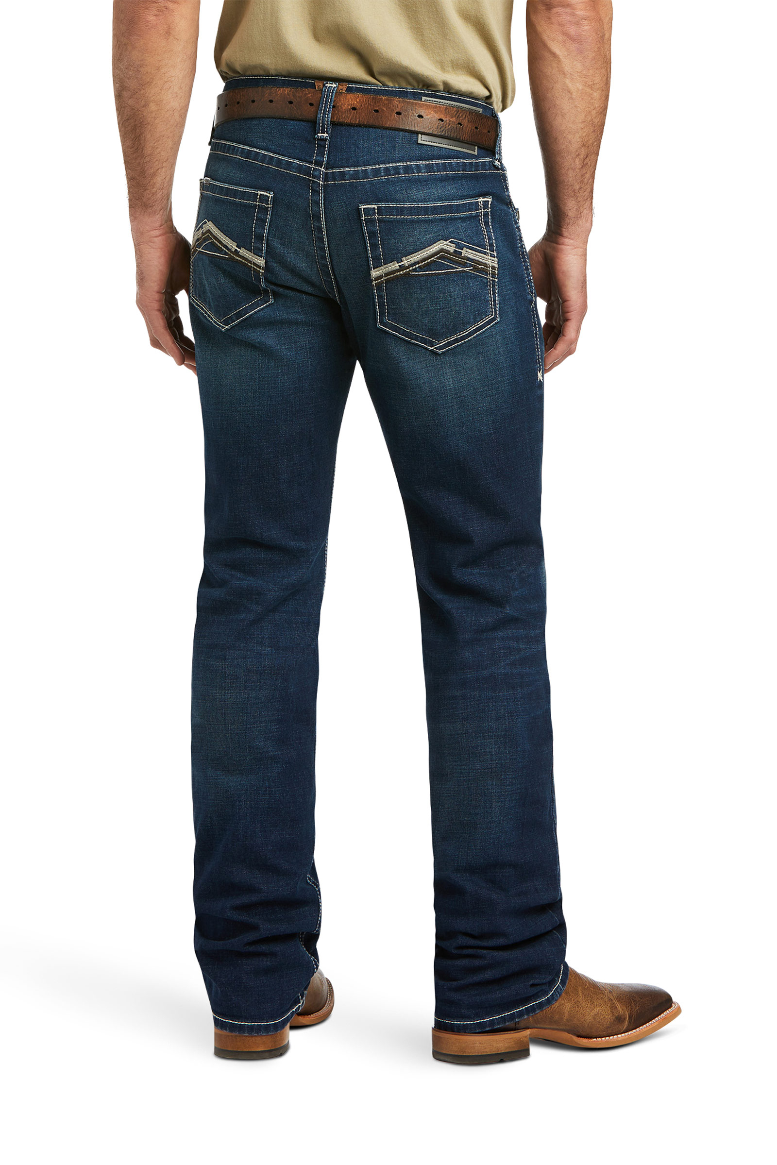 Ariat M5 Straight Stretch Remming stackable jeans med raka ben