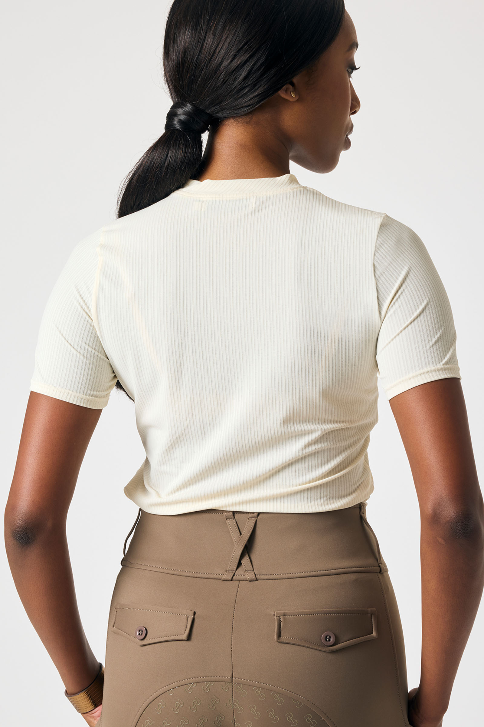 PS of Sweden Courtney S/S Randig Mesh Tröja