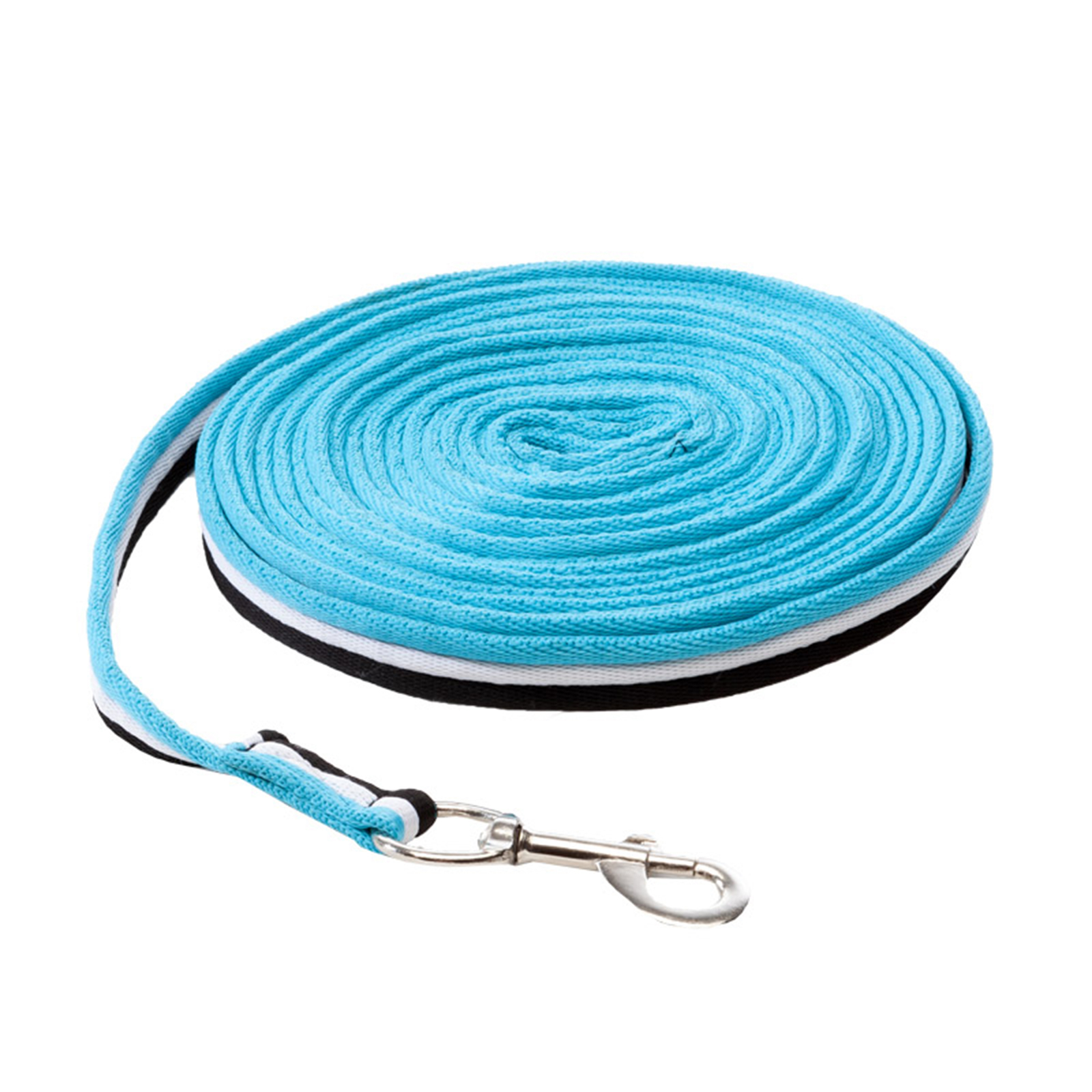 Black/ White/ Turquoise Kavalkade KavalDuo Longeringslina