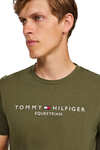 Tommy Hilfiger Equestrian Williamsburg T-shirt med grafiskt tryck och korta &auml;rmar