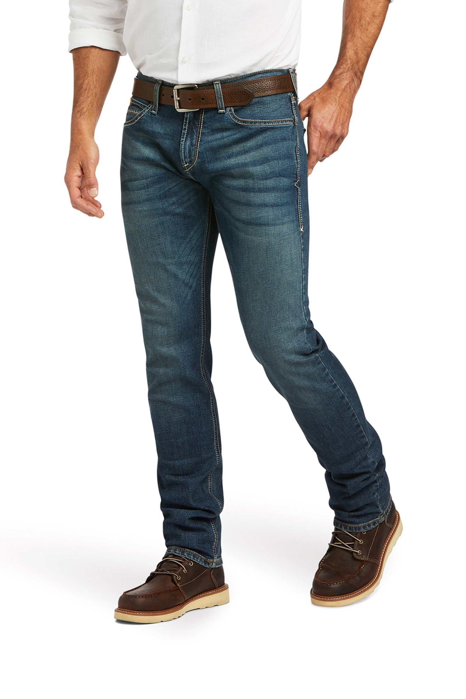 Ariat M8 Modern Tekstretch Sebastian Jeans f&ouml;r herr med smala ben