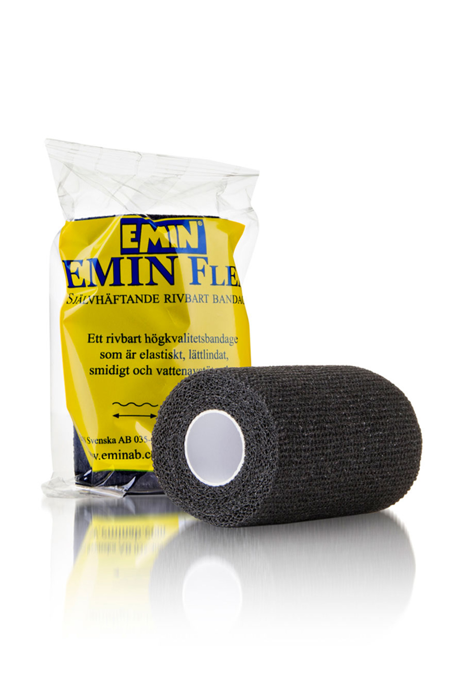 Emin MediWrap, Svart 10 cm*4,5 m