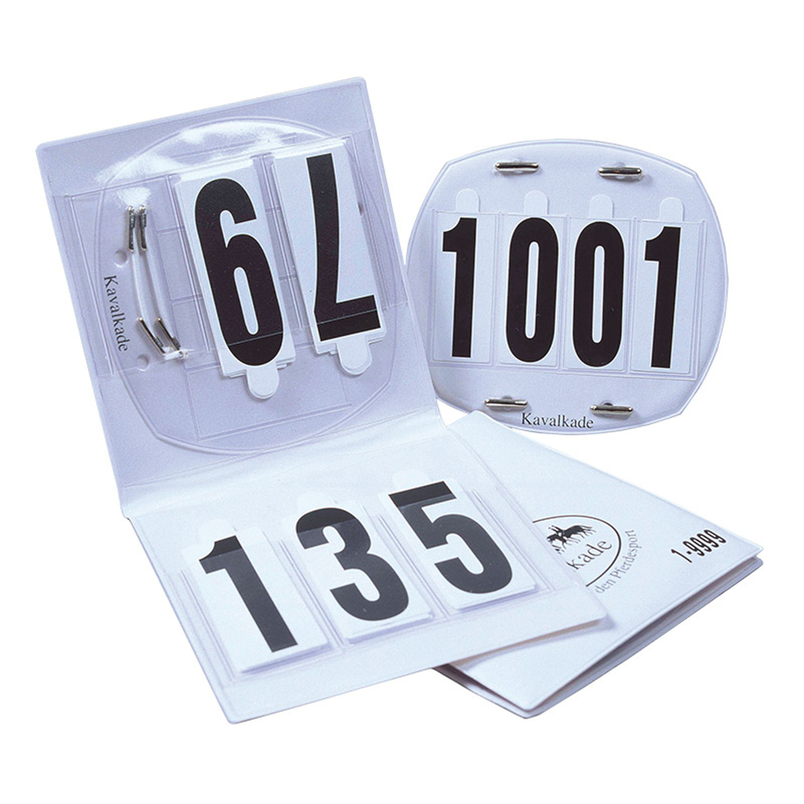 Kavalkade startnummer, 4 siffror