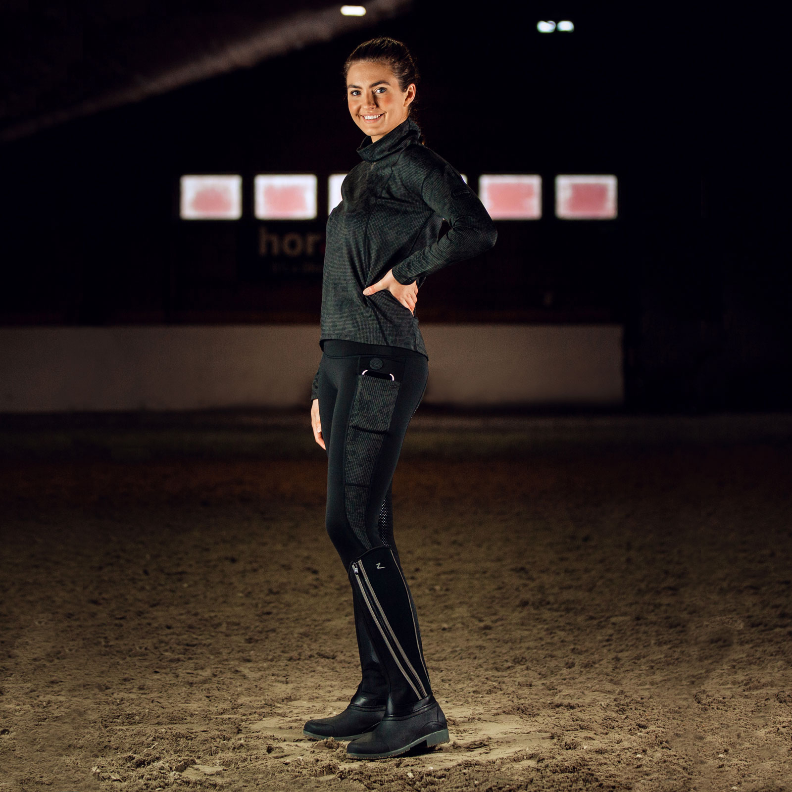 Horze Nome ridstövlar i neopren