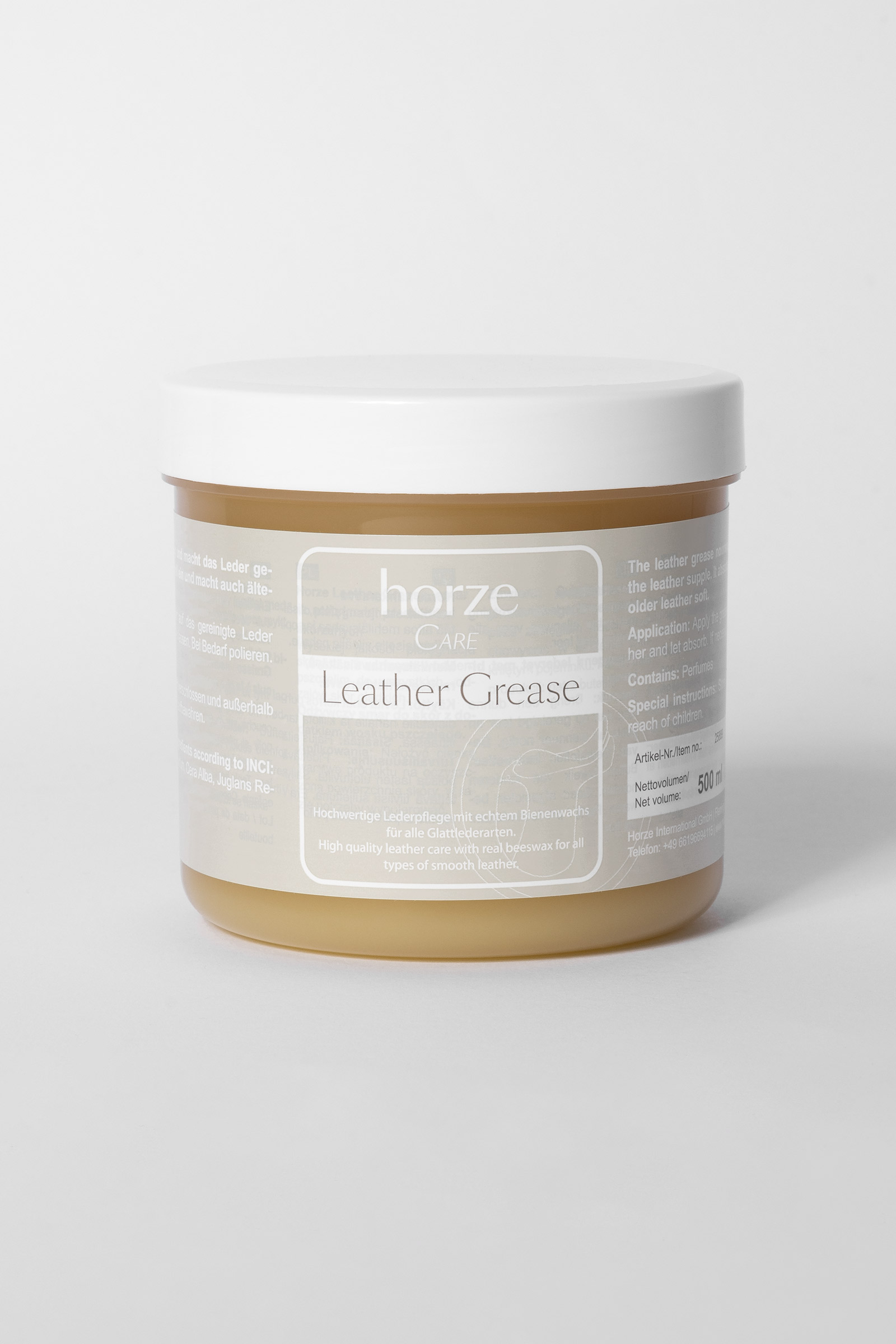 Horze Leather Grease läderfett, 500ml