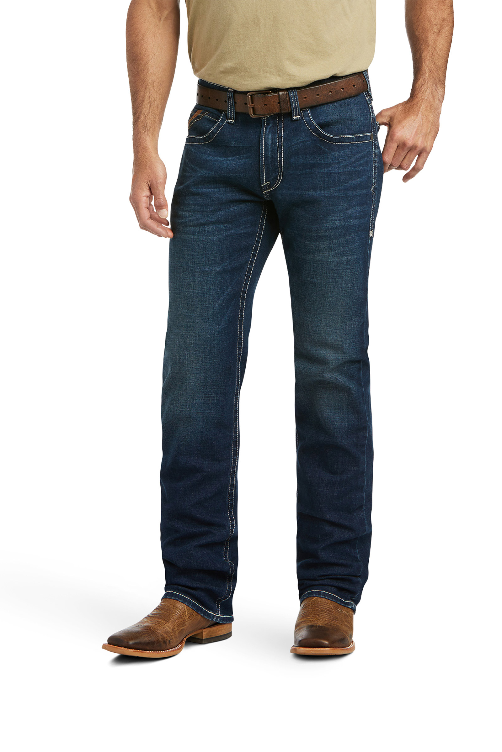 Ariat M5 Straight Stretch Remming stackable jeans med raka ben