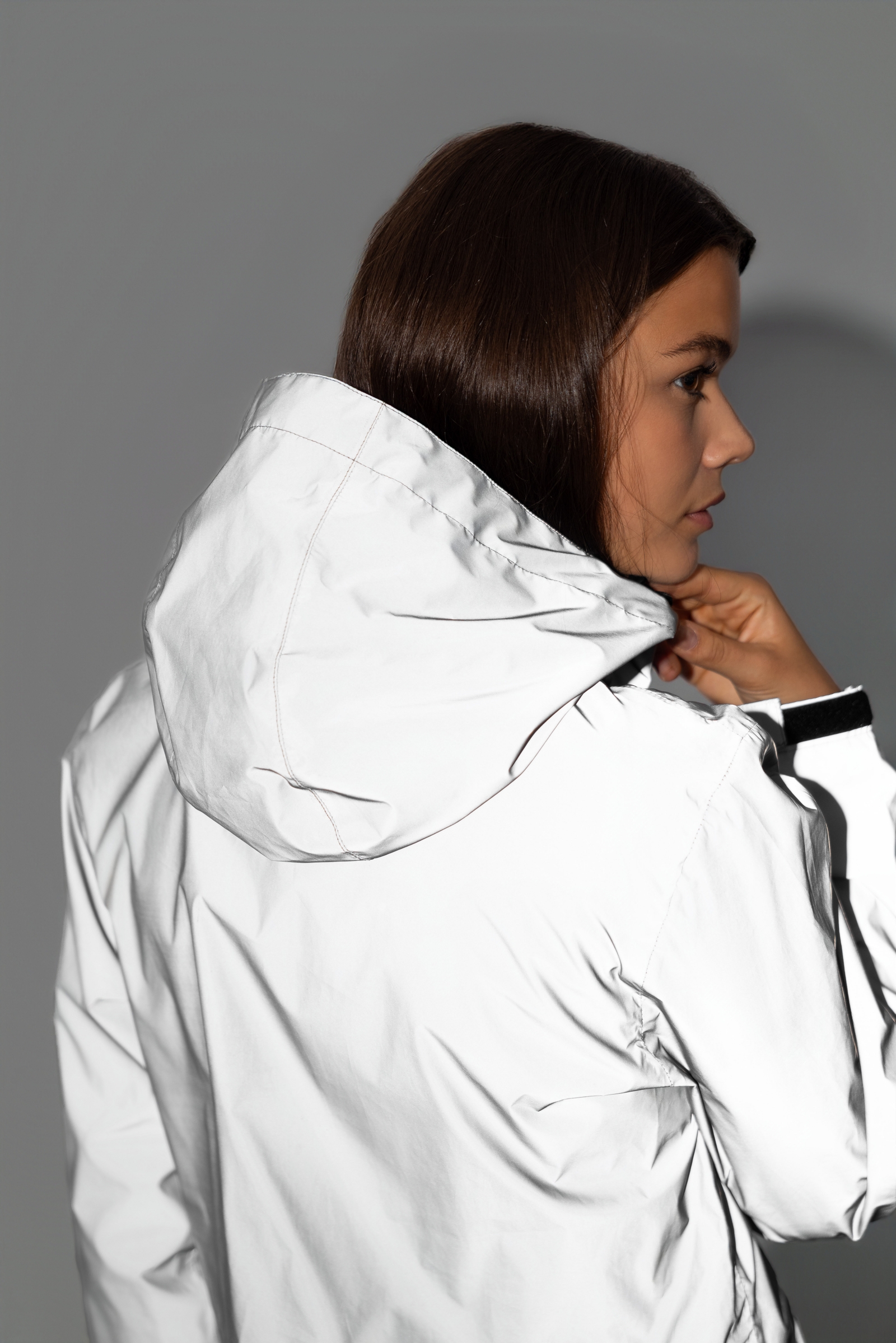 Horze Dam reflekterande regnjacka